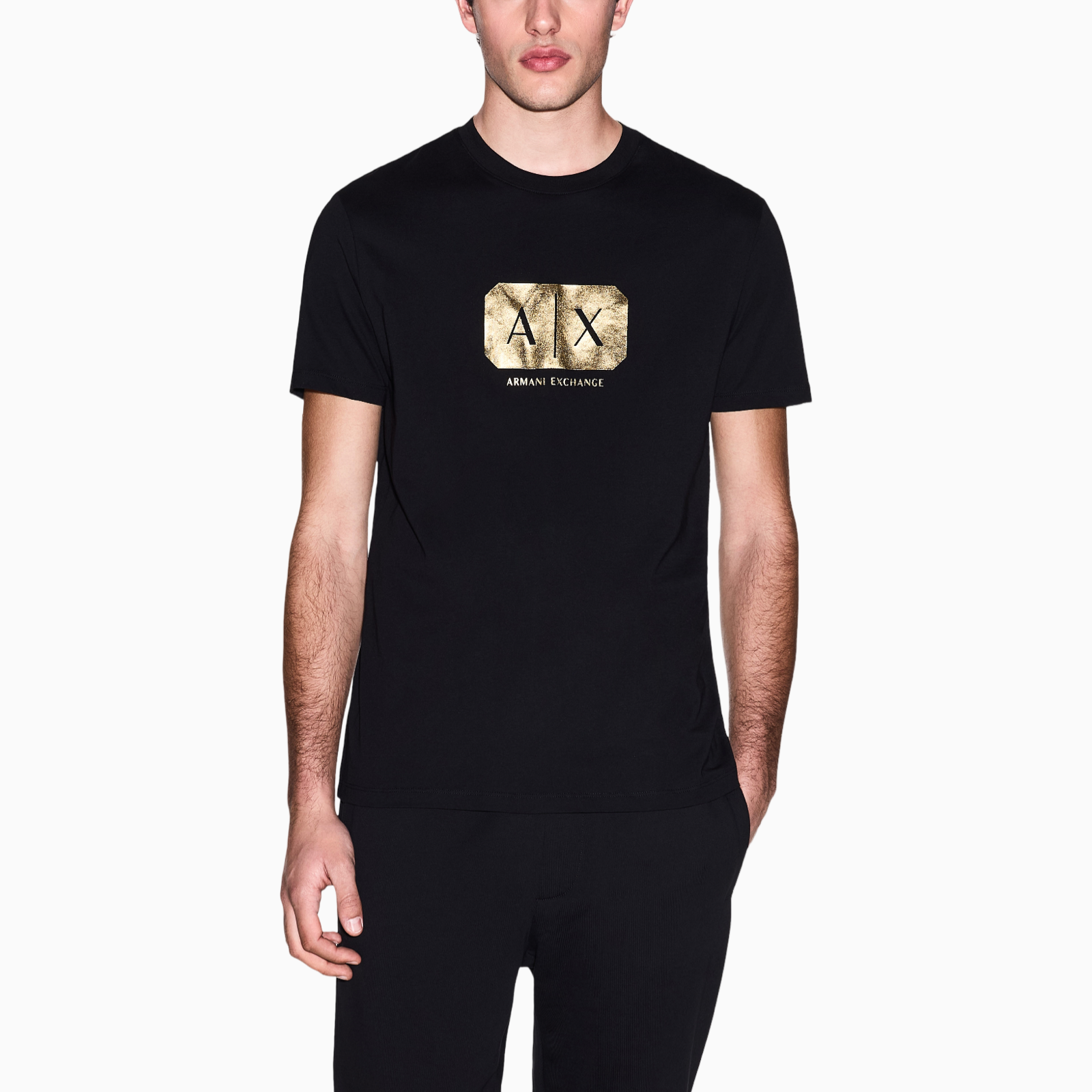 Мъжка тениска Armani Exchange Men T-shirt XM002826 AF12308 UC001 Front View