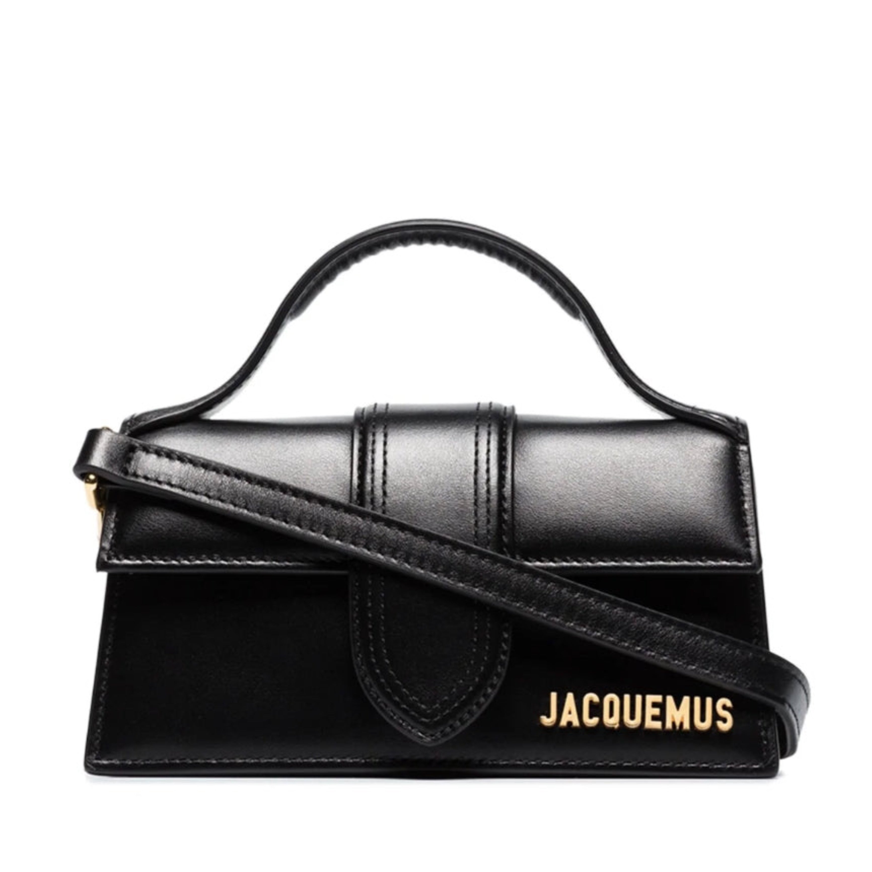 Дамска чанта Women’s handbag JACQUEMUS Le Bambino 213BA0063000 Black front view