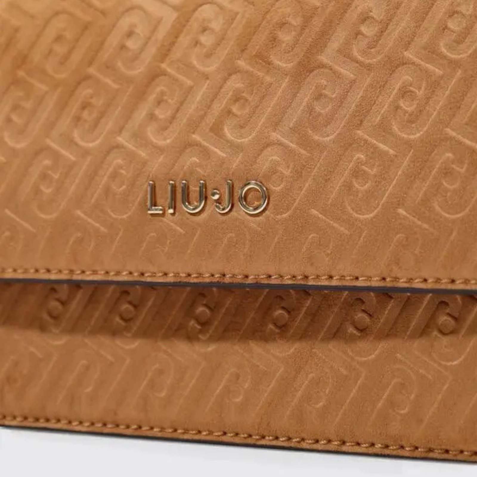 Дамска кафява чанта Liu Jo Women Shoulder Bag AA6210 T384A X0742 Close-Up