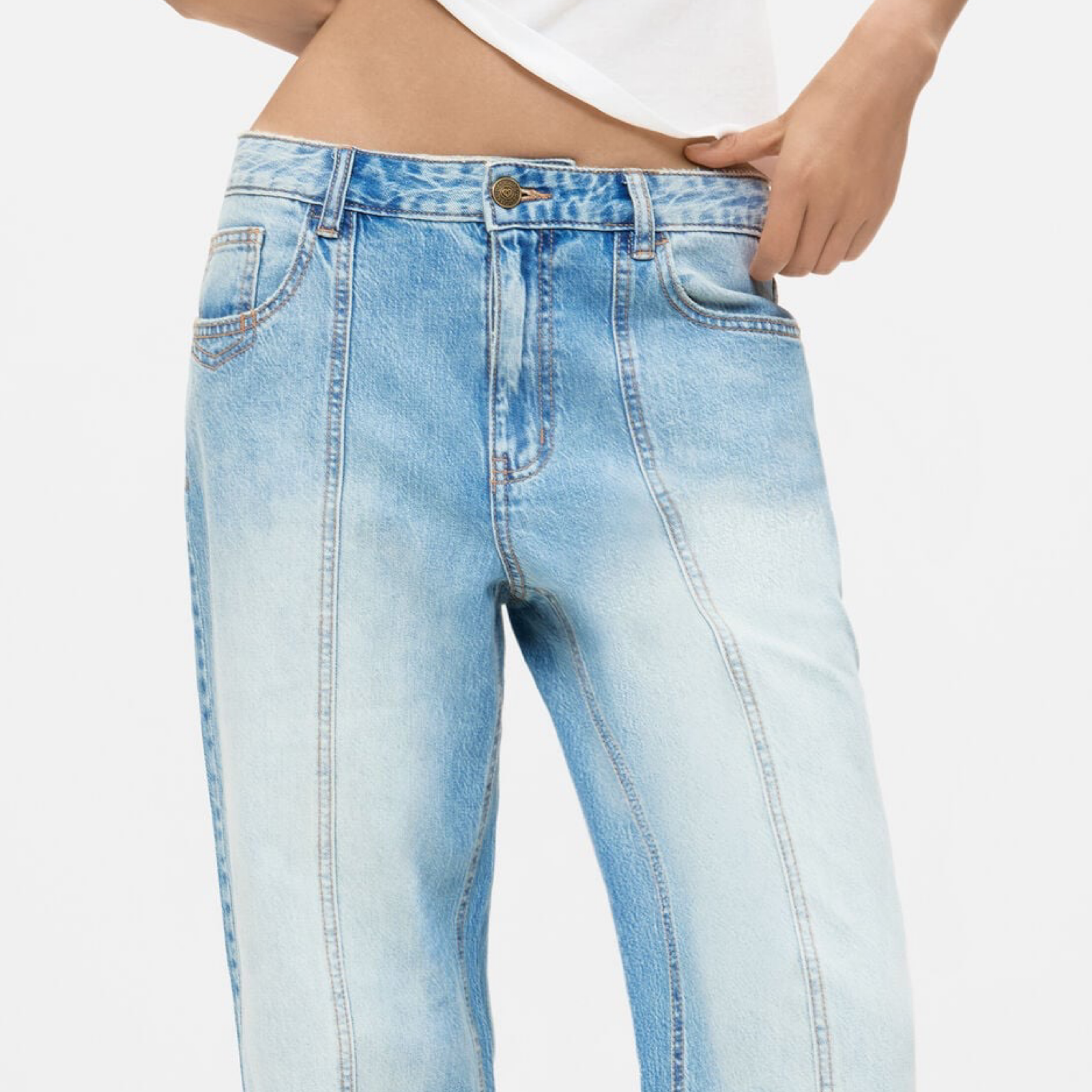 Дамски дънки Desigual Women Jeans 26SWDD41 5053 Close-Up