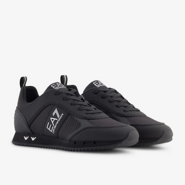 Мъжки маратонки EA7 Emporio Armani 7X000337 AF18613 MZ186 (черно) Страничен изглед