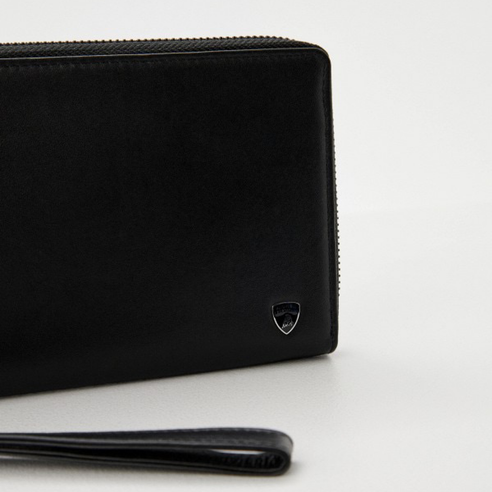 Мъжко клъч портмоне Automobili Lamborghini Men Clutch Wallet Close-Up