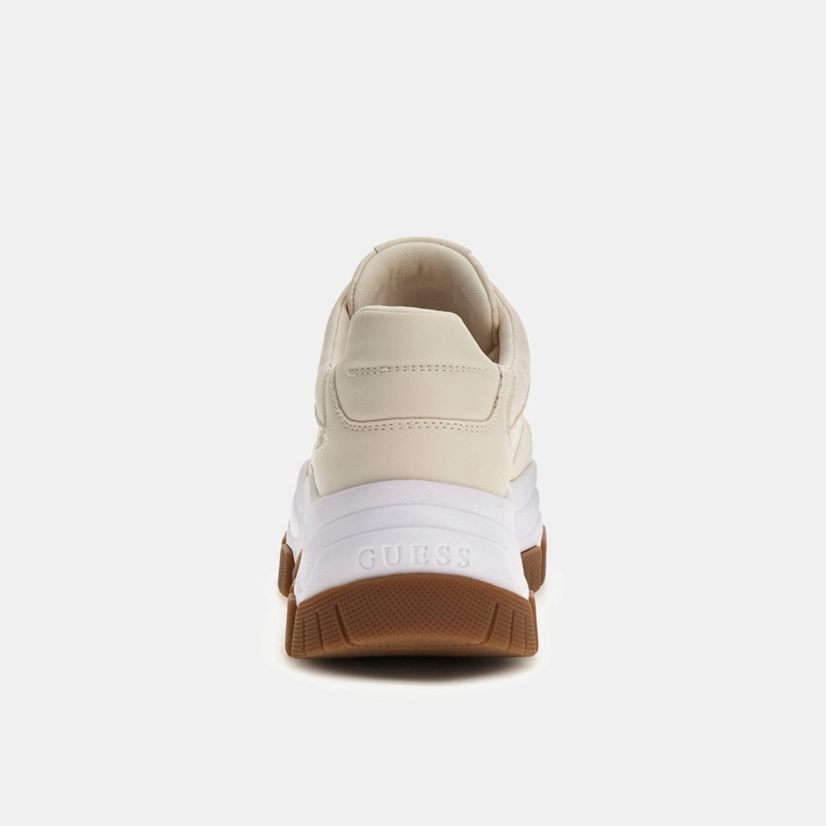 Дамски кецове Guess Berrett 4G Women Sneakers FLFBRT PEL12 CREAM Heel View