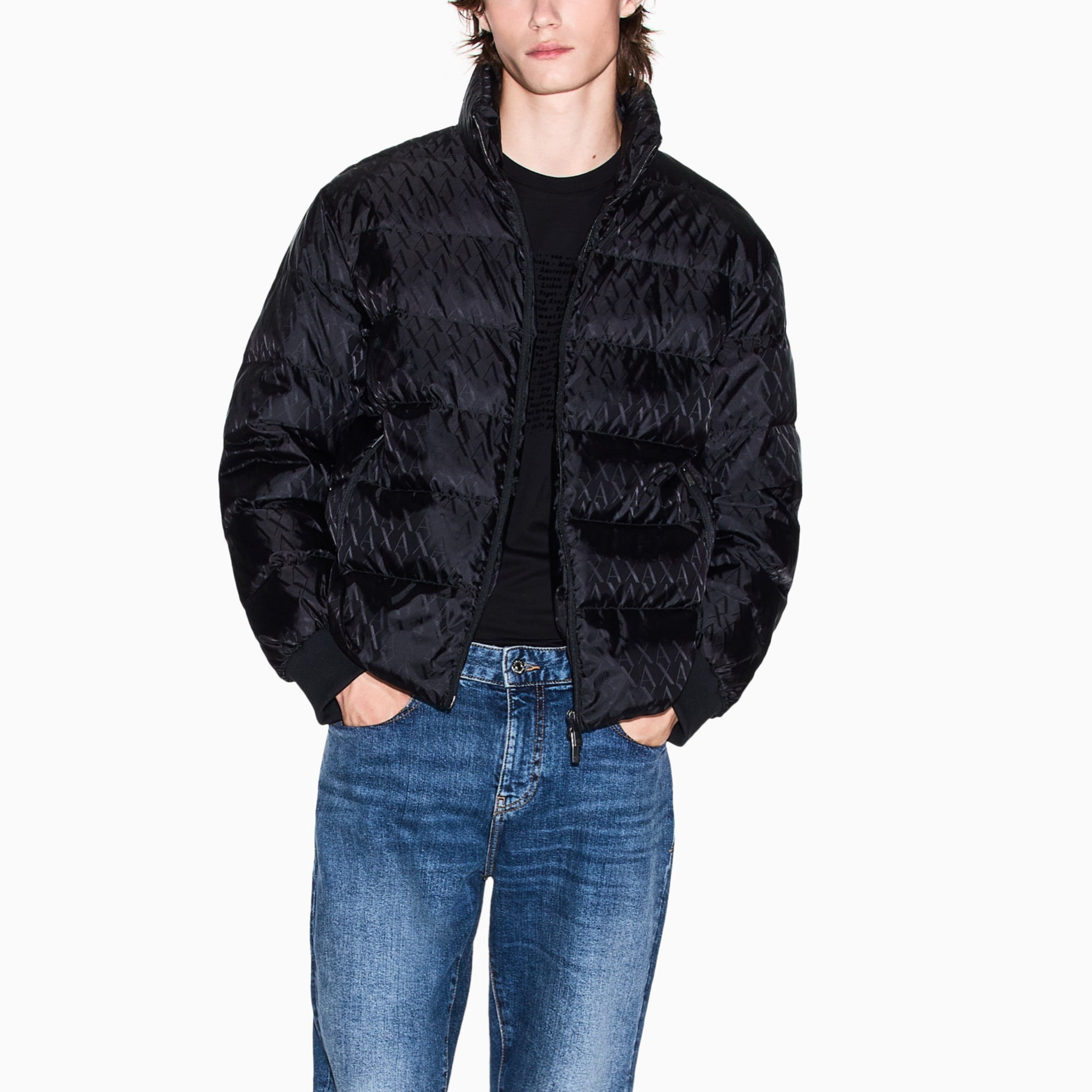 Мъжко яке Armani Exchange men’s jacket XM001580 AF16628 UC001 Front view 