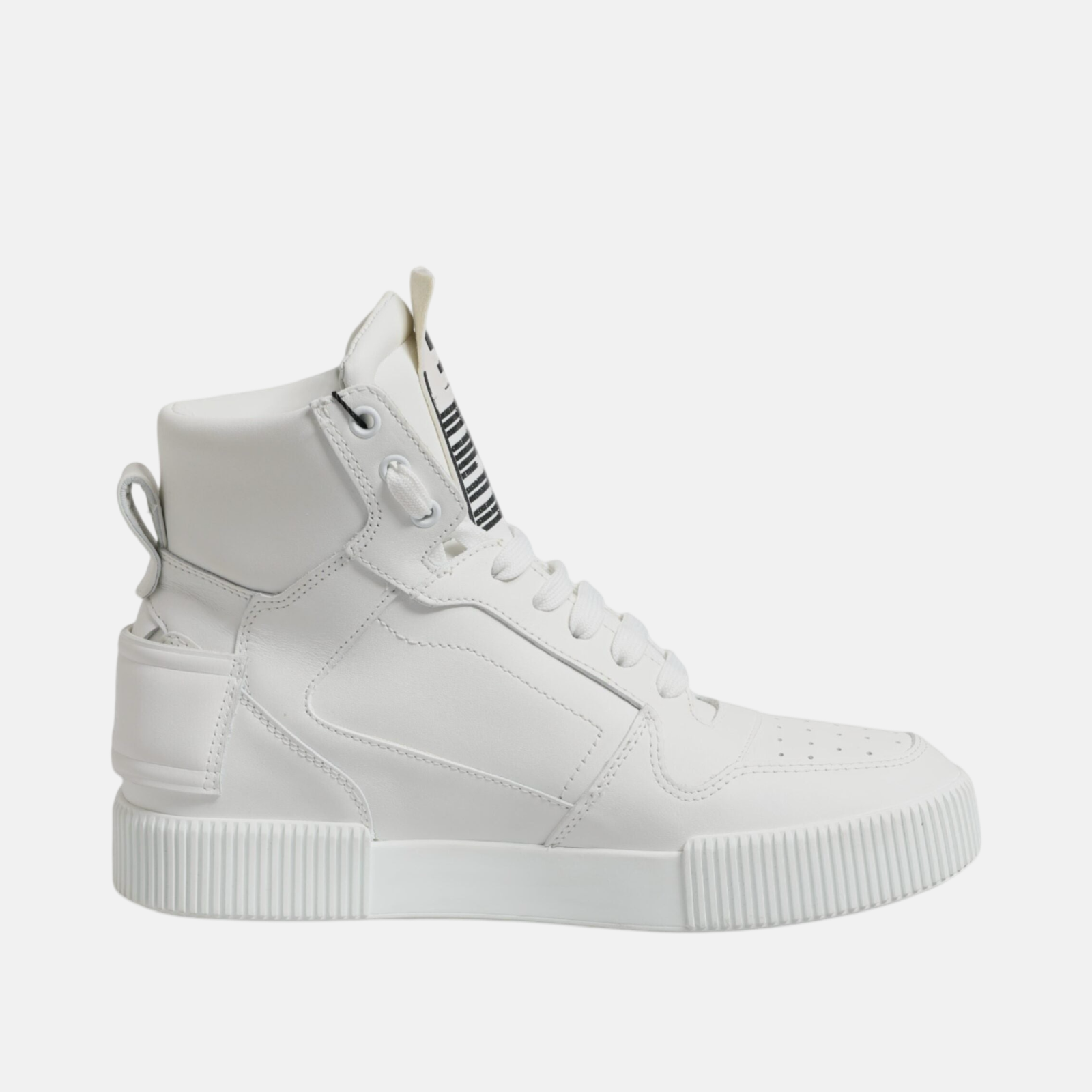 Мъжки бели високи кецове Dolce & Gabbana Miami DNA High Top Men Sneakers