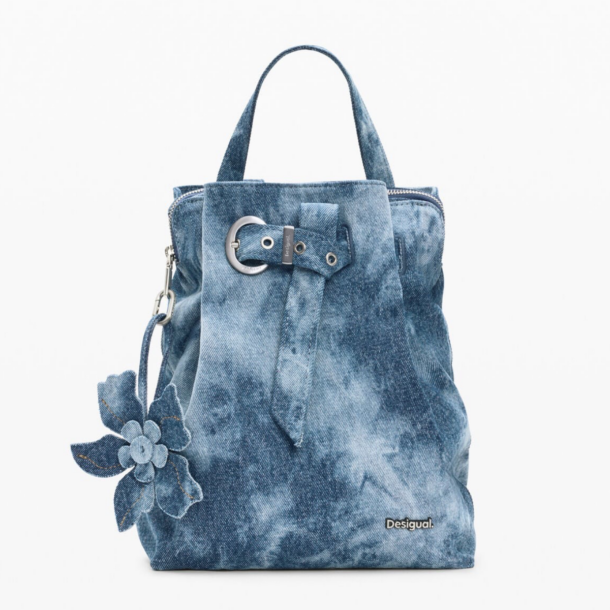 Дамска дънкова раница Desigual Women Rucksack 26WAKD05 5008 Front View
