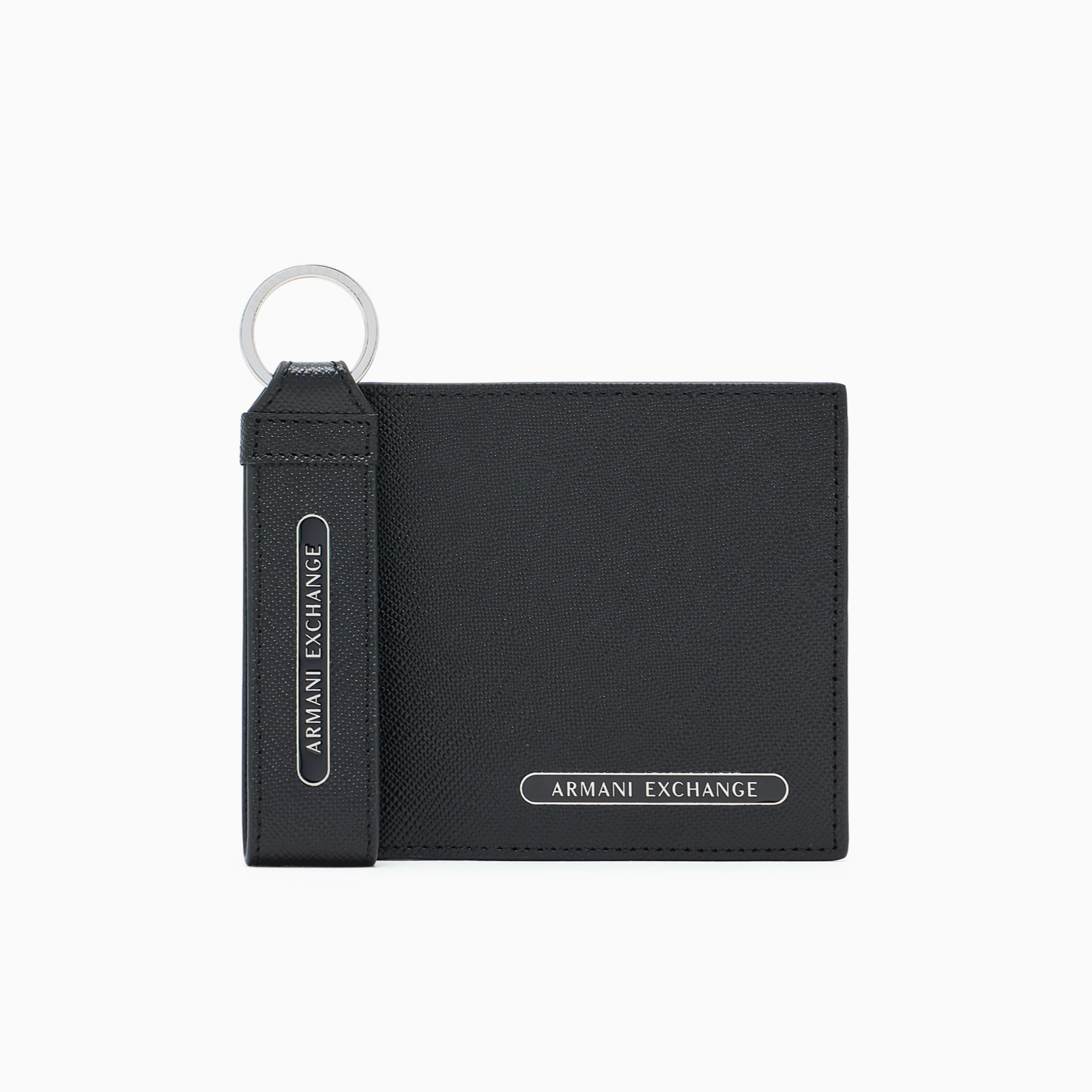 Мъжки подаръчен комплект портфейл и ключодържател Armani Exchange Men Gift Box XM001275 AF12702 UC001 Front View