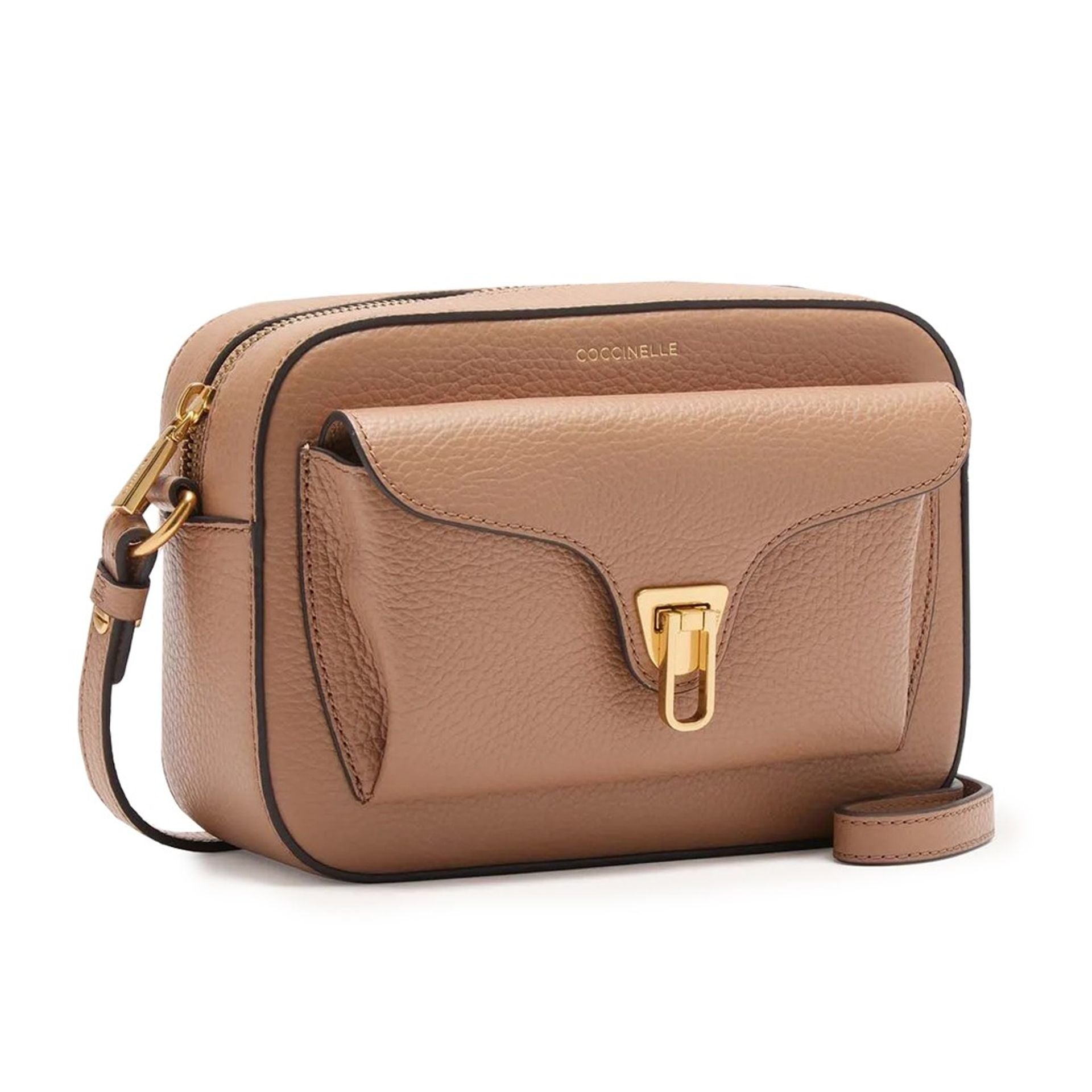 Дамска чанта Women’s crossbody bag Coccinelle E1MF6150201 N71 Brown angled view