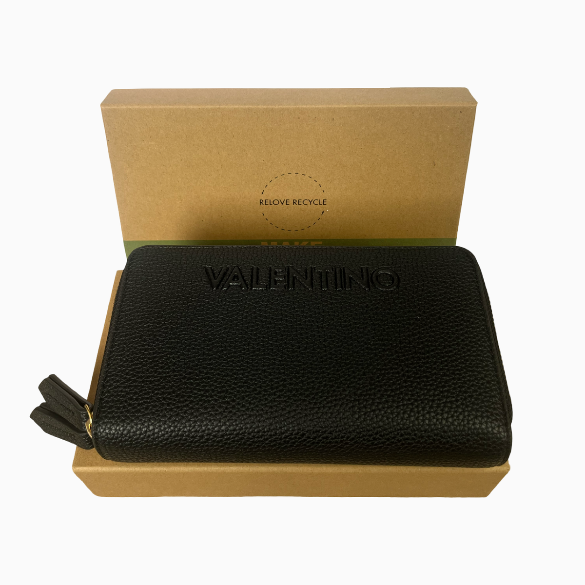 Дамско портмоне Valentino by Mario Women Wallet VPS8P947 RISES RE NERO Front View