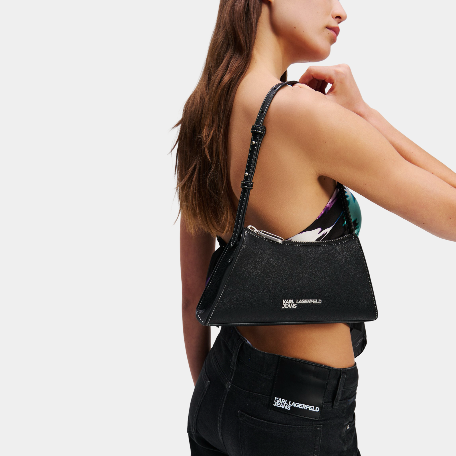 Дамска чанта Karl Lagerfeld Jeans Women Shoulder Bag A3W30011 Model View