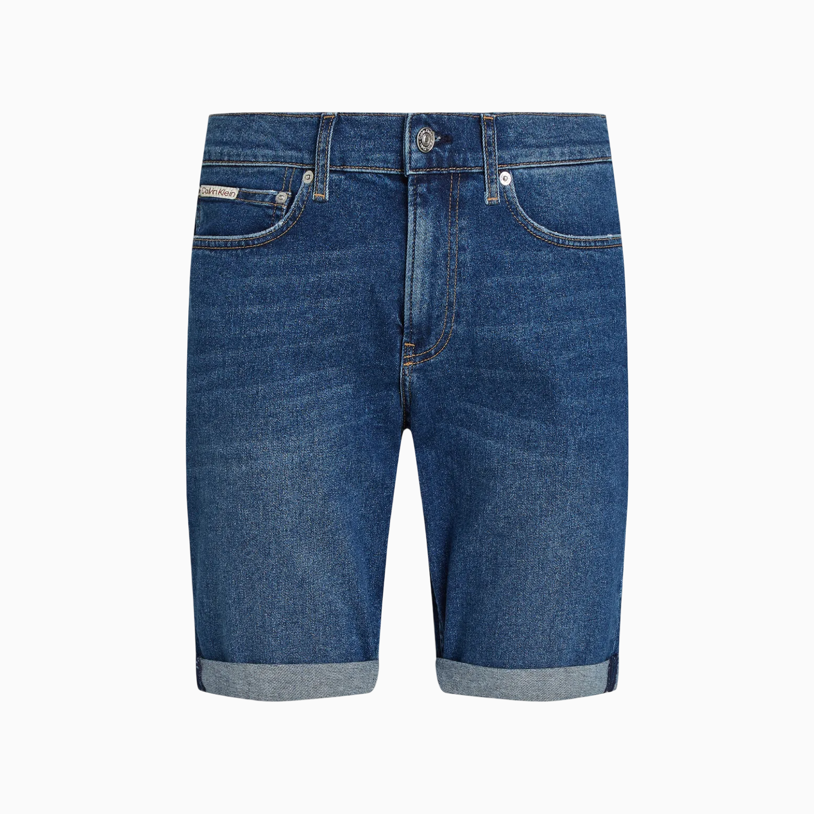 Мъжки дънкови къси панталони Calvin Klein Jeans Men Denim Shorts J30J327184 1BJ Front View 