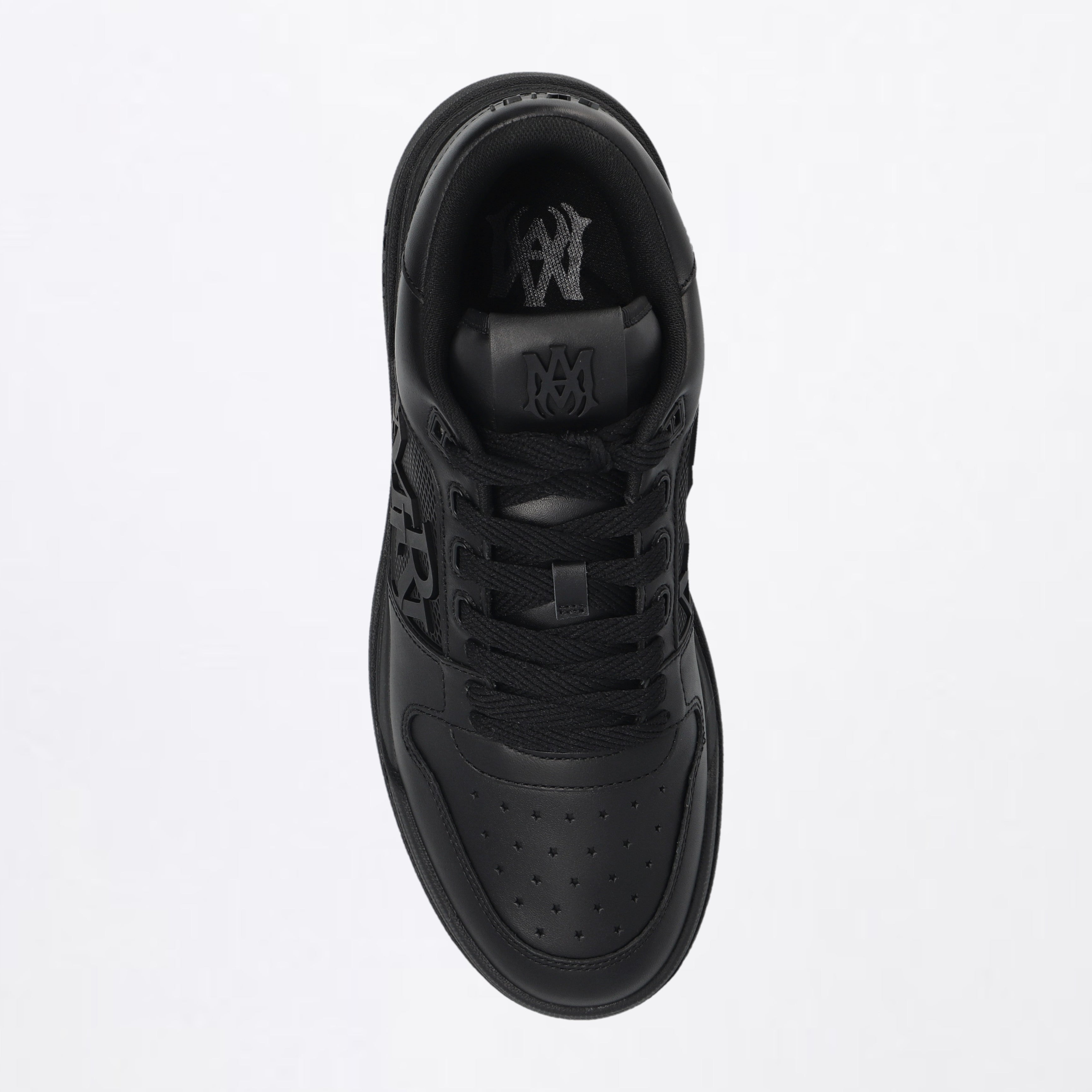 Мъжки кецове в черно Men’s sneakers Amiri AMFOSR1158 Black top view