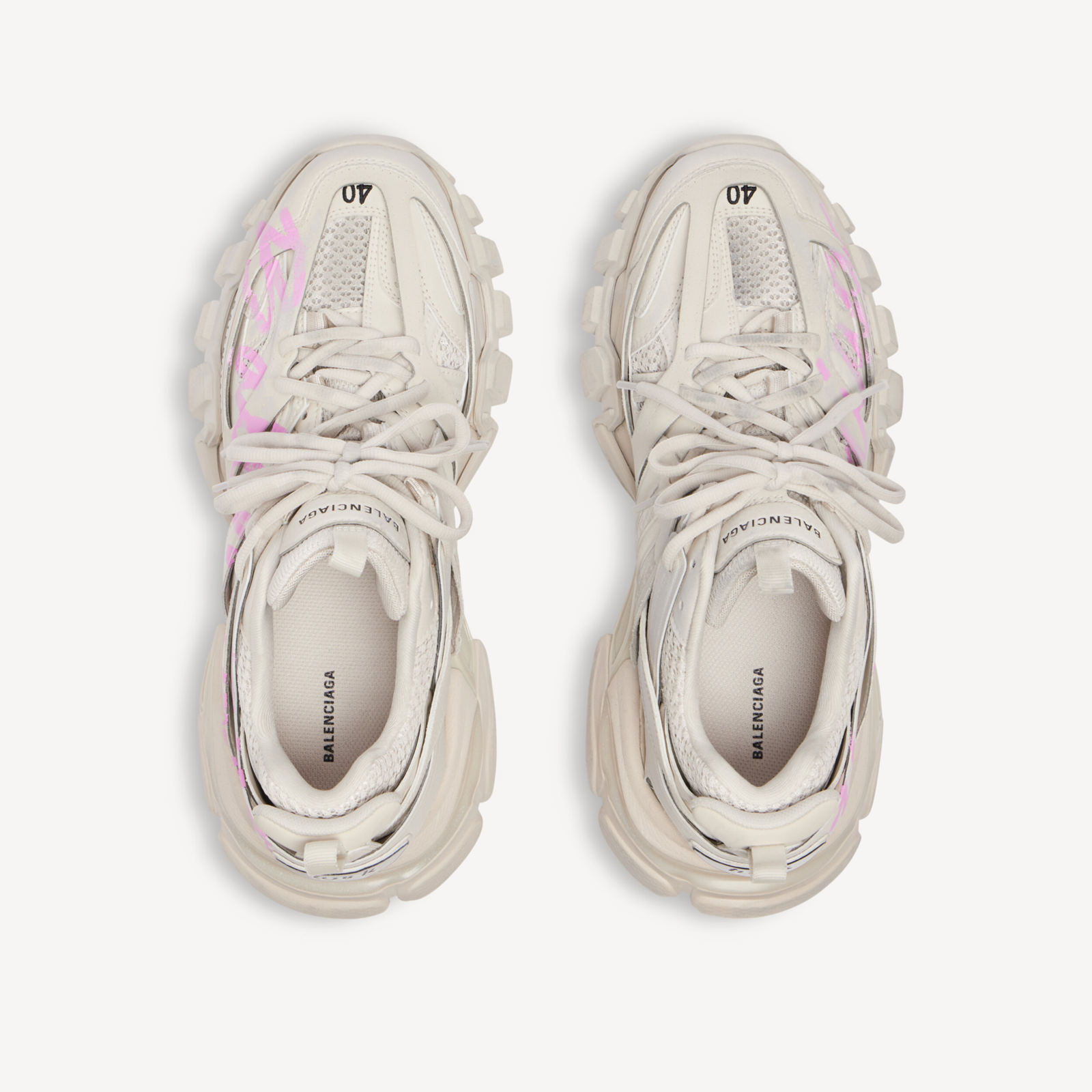 Balenciaga Track Signature Sneakers 542436WTRHW9250 Top View