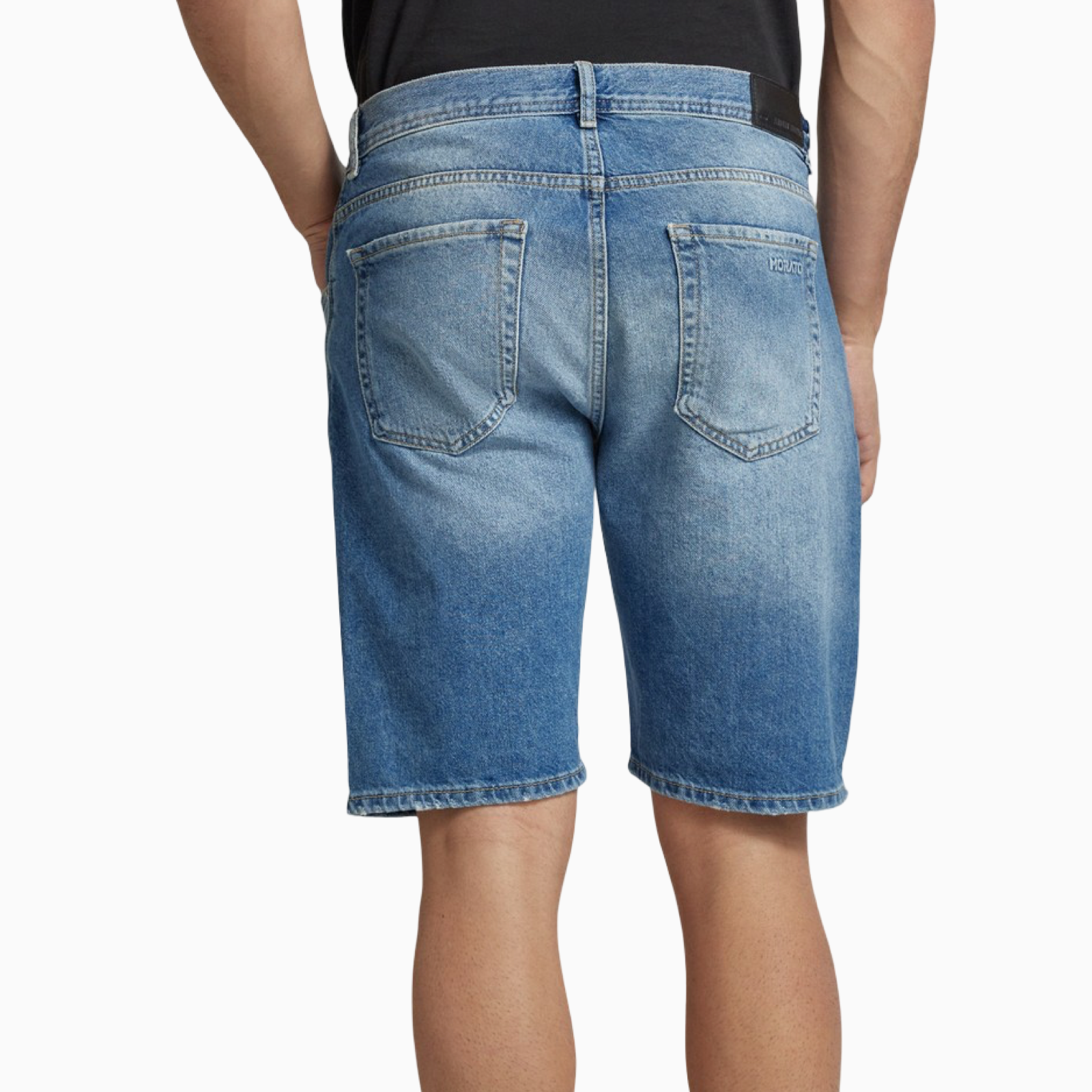 Мъжки къси дънки Antony Morato MMDS00076-FA700152 Back View
