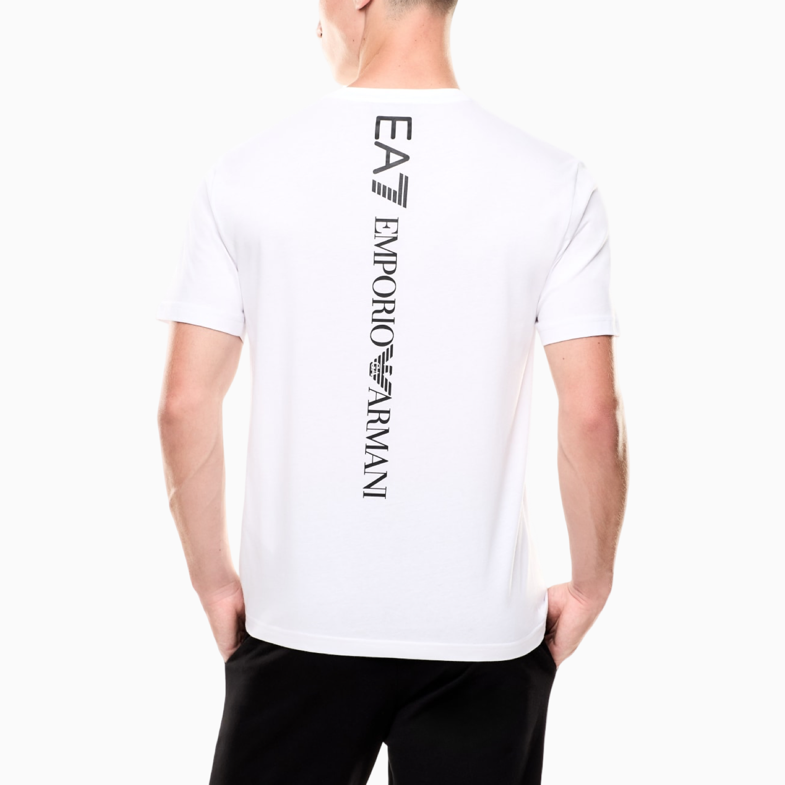 Men’s t-shirt EA7 Emporio Armani мъжка тениска 7M000567 AF10375 M0003 Back view