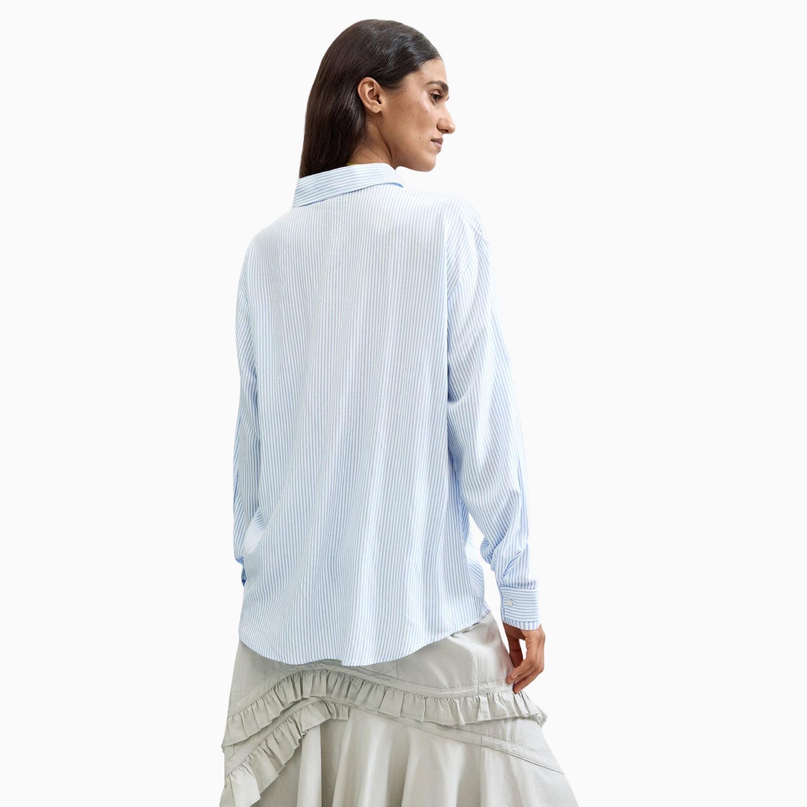 Дамска риза Desigual Women Shirt 26WWCW10 5002 Back View