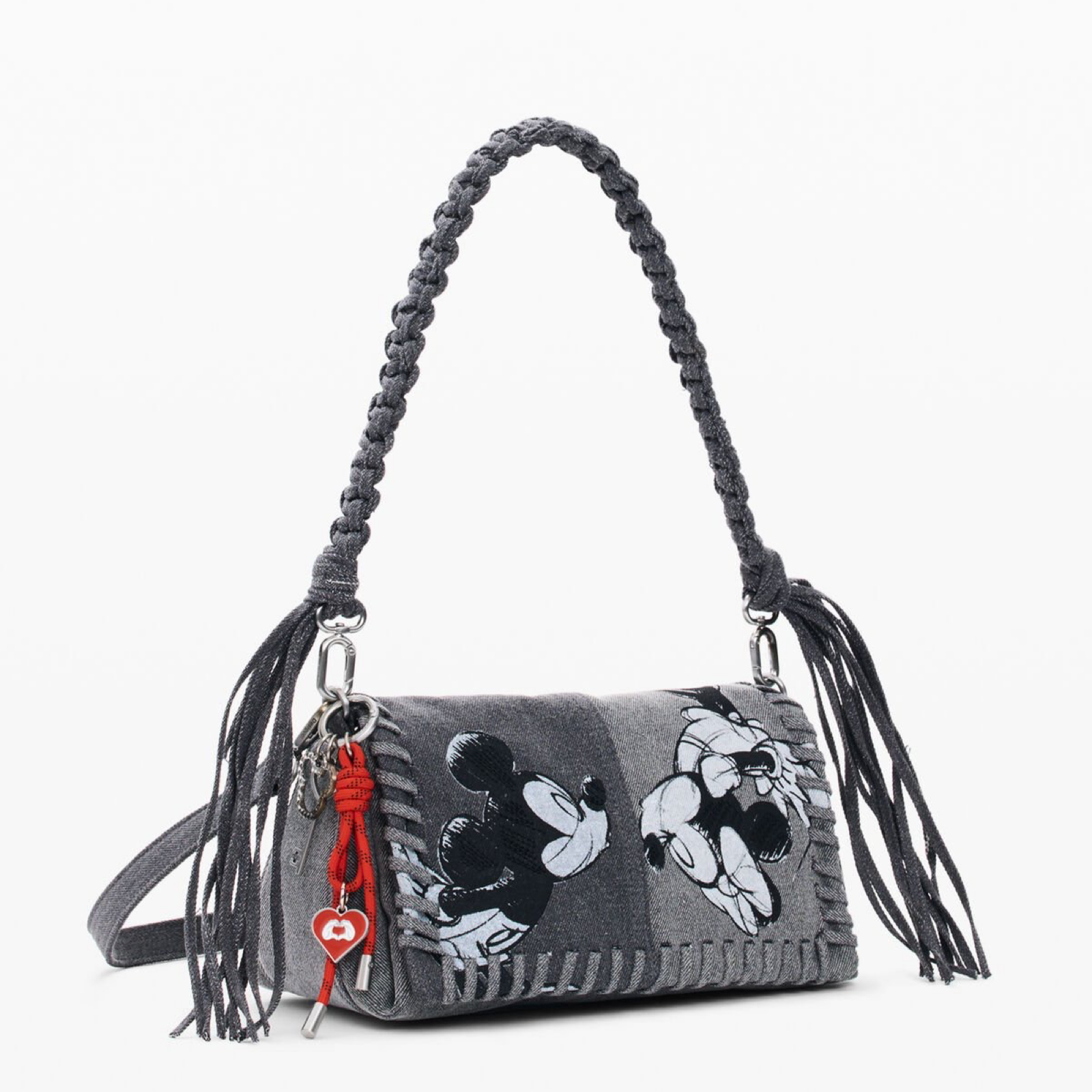 Дамска чанта Desigual Mickey Mouse Women Handbag 26SAXD18 2060 Side View