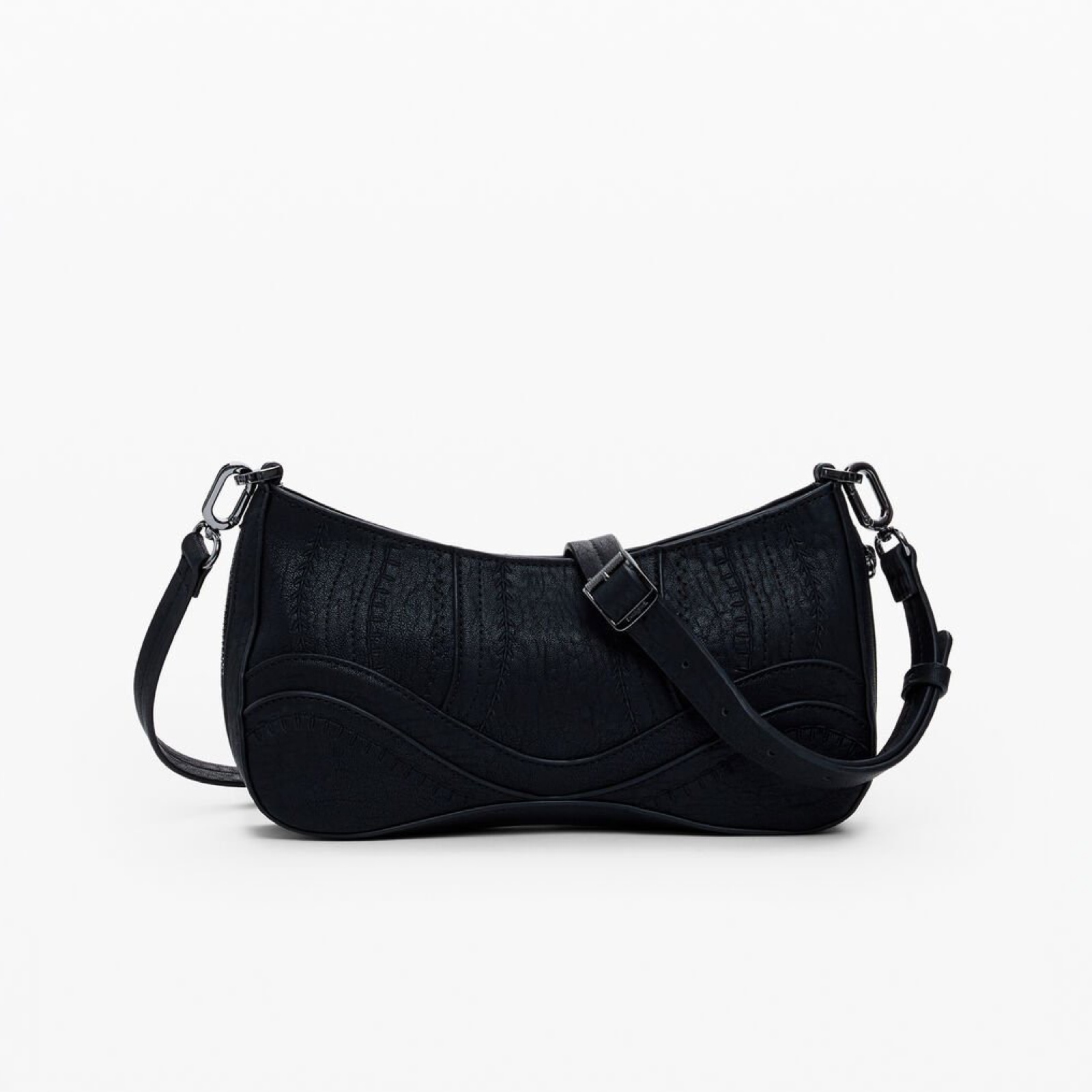 Дамска черна чанта Desigual Handbag 
25WAXPA9 Back View