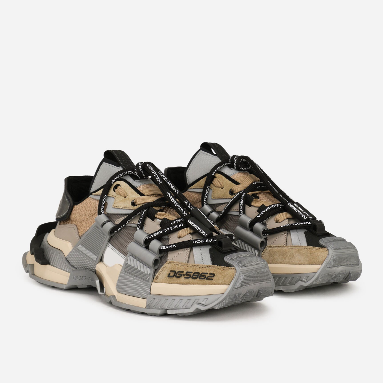 Dolce & Gabbana Space Men Sneakers Medial View