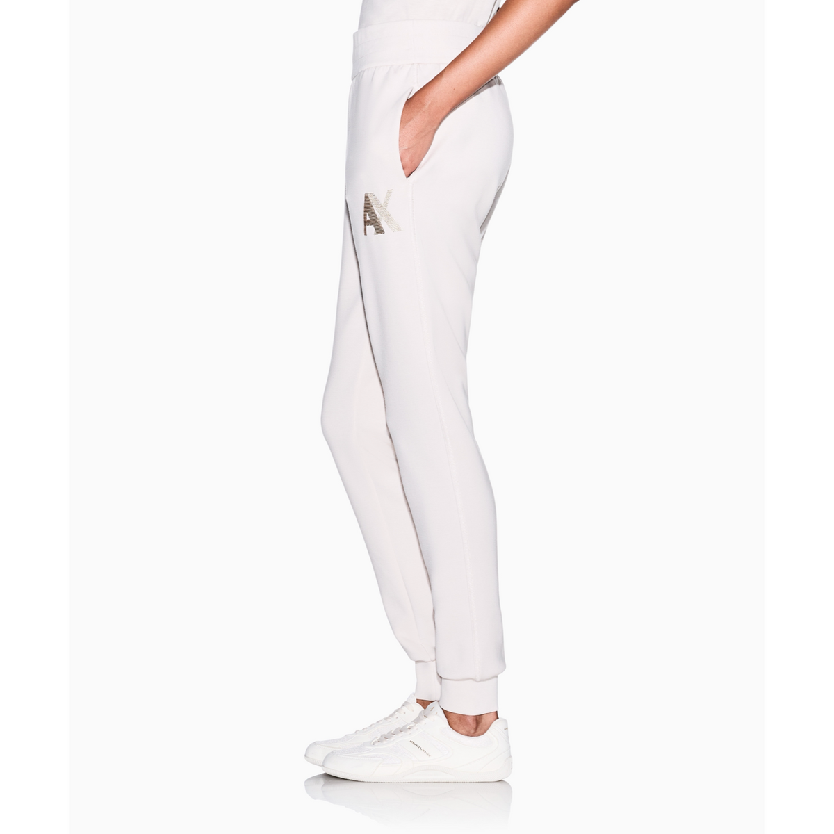 Дамско спортно долнище Armani Exchange Women Sweatpants XW002862 AF13397 U1039 Side View
