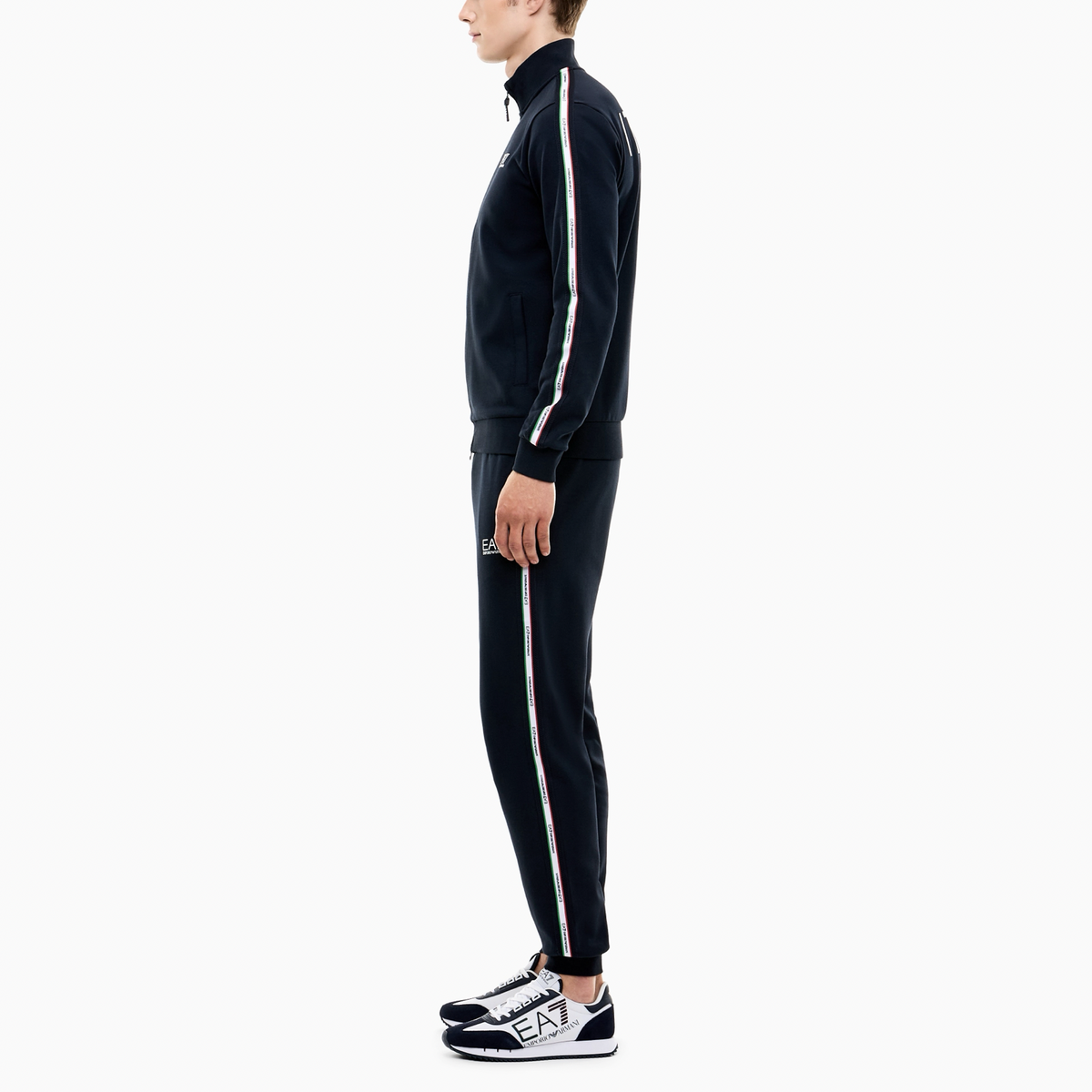 Мъжки екип EA7 Emporio Armani Italian Spirit Men Tracksuit 7M001867AF12660-UB102 Side View