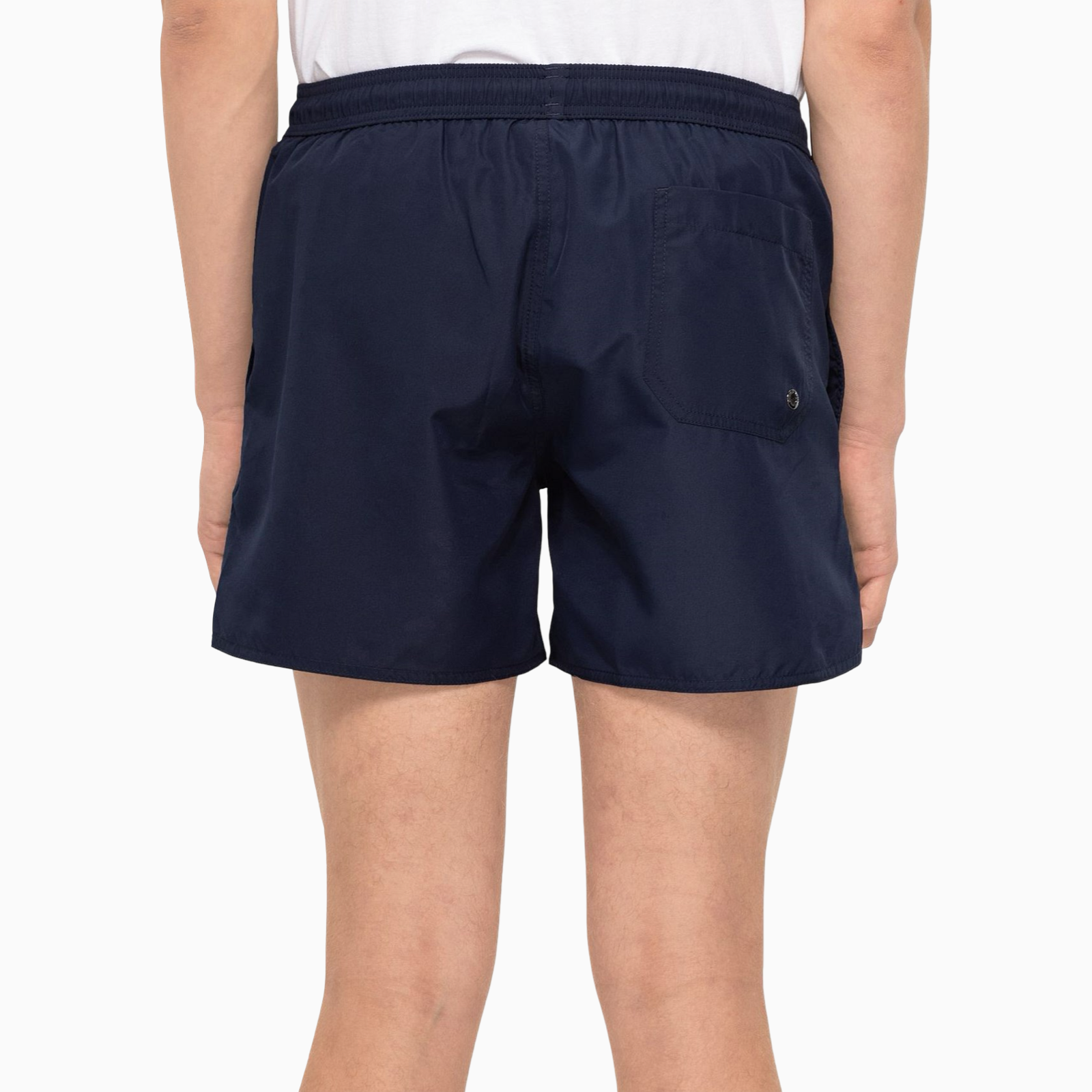 Мъжки тъмно сини бански Emporio Armani 211740 4R443 Back View