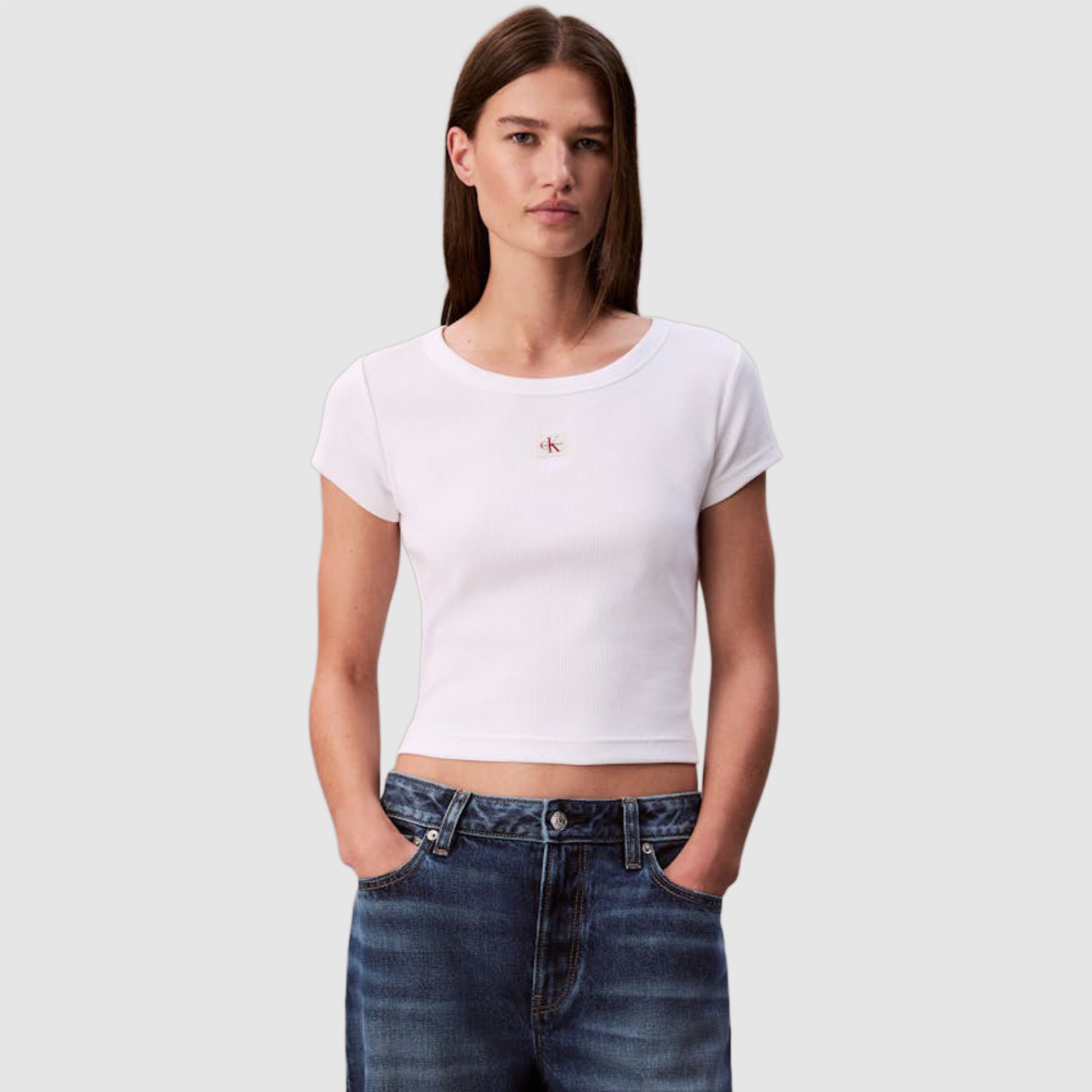 Дамска тениска Calvin Klein women’s T-shirt LV047C200G YAA front view