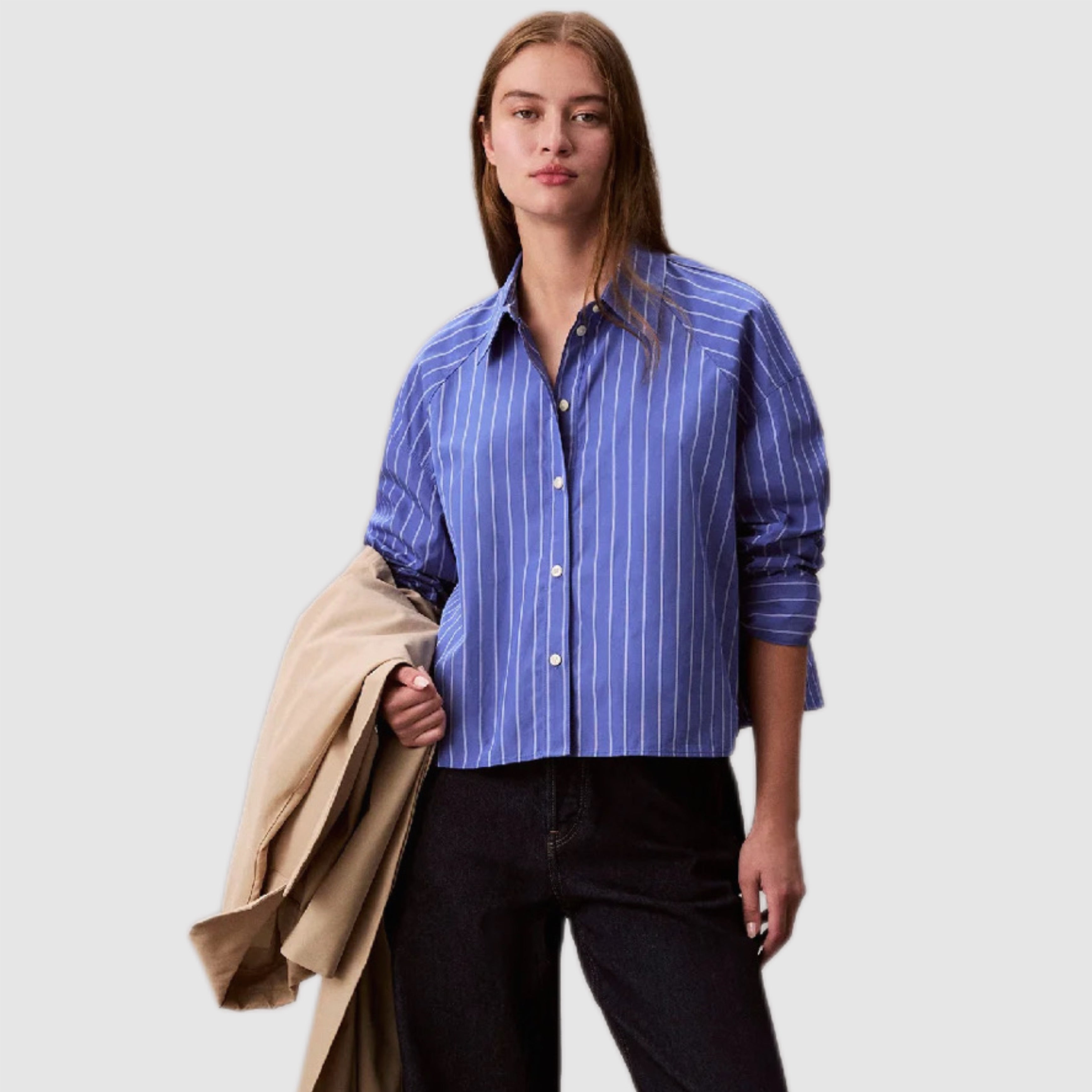 Дамска риза Calvin Klein women’s shirt LV047C118G XNS Model view 