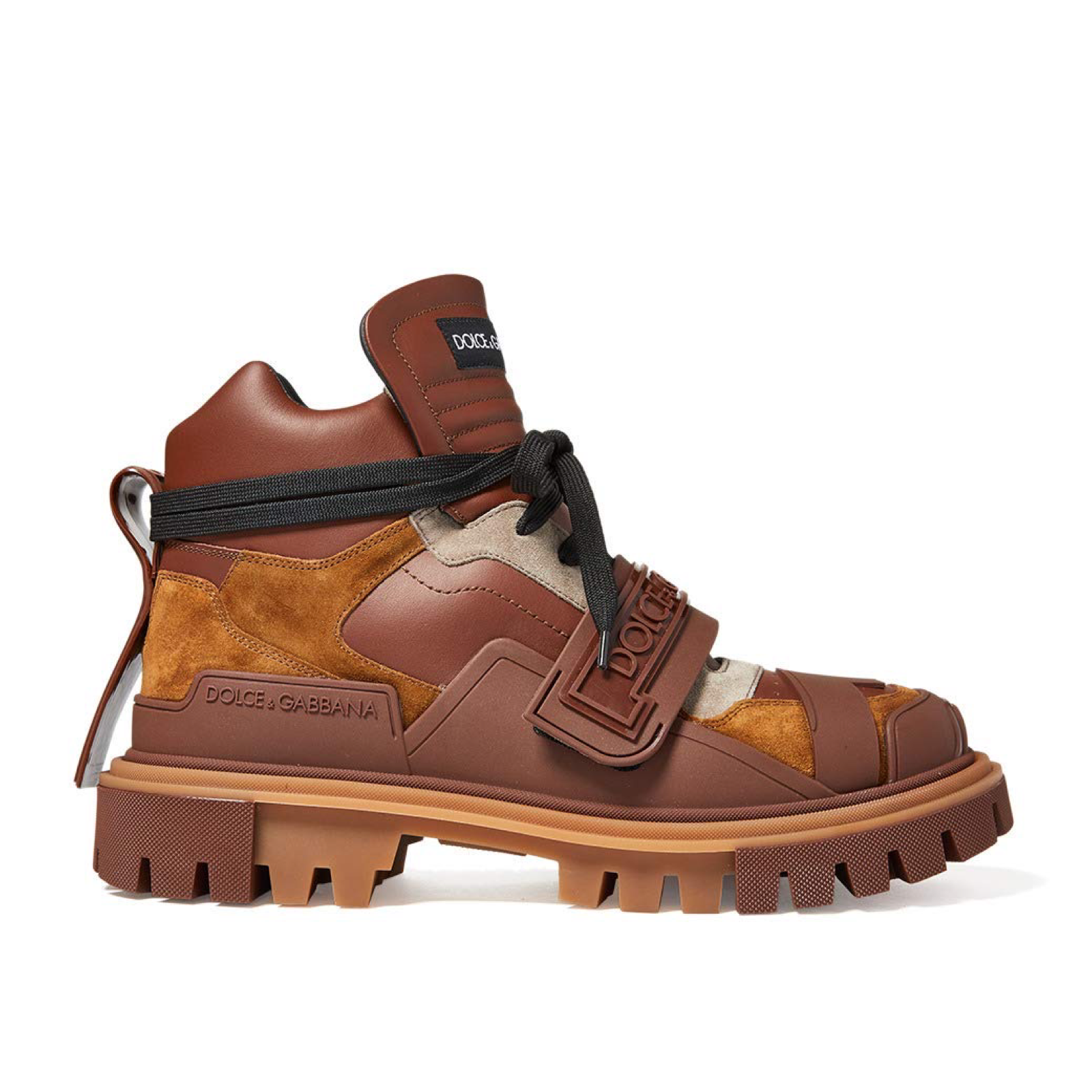 Dolce & Gabbana Trekking Men Boots CS1699 AJ0121 8S514 Lateral View