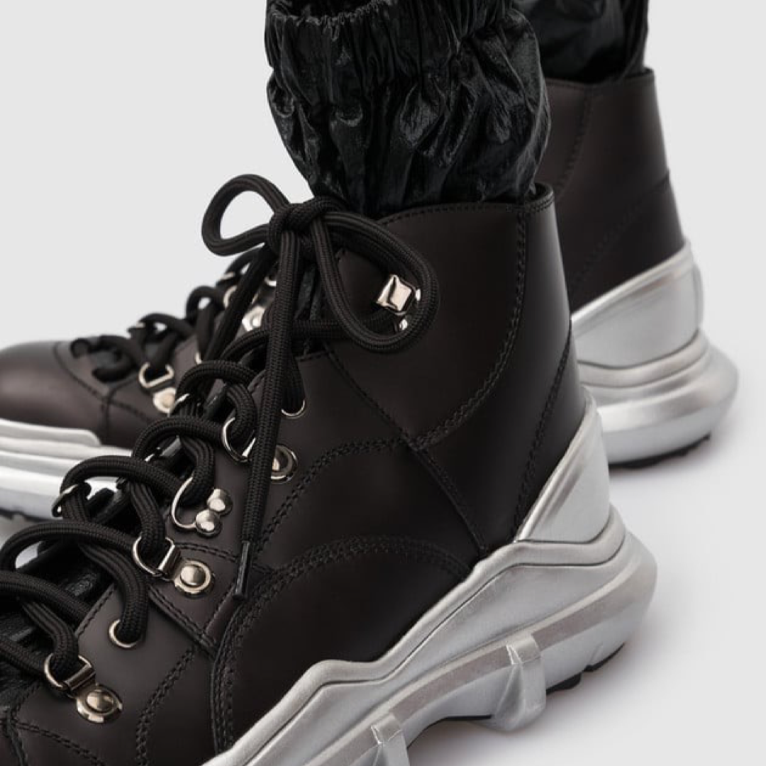 Dolce & Gabbana Galileo Men High Top Sneakers Close-Up