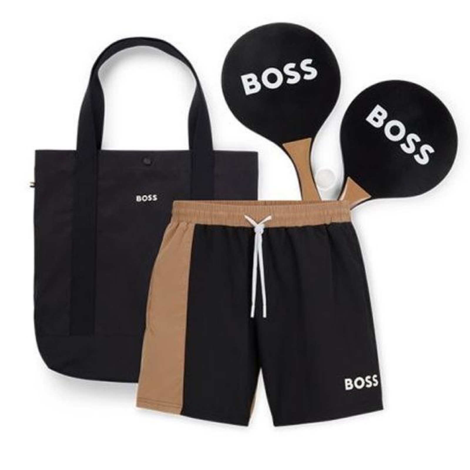 Плажен комплект Boss Men Swimwear Set 50515735 007 Front View