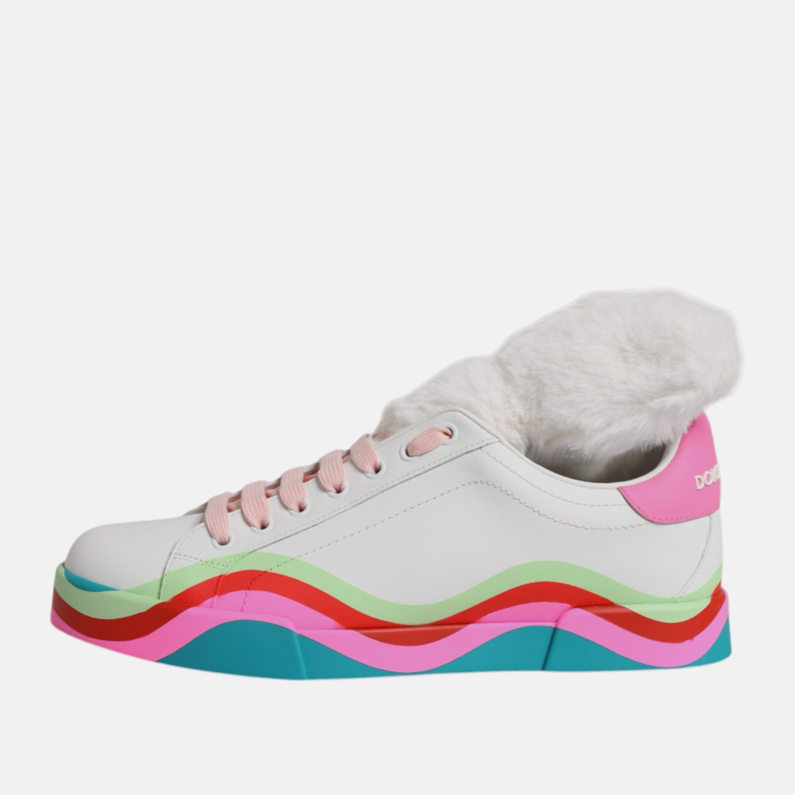 Dolce & Gabbana Portofino Plush Women Sneakers