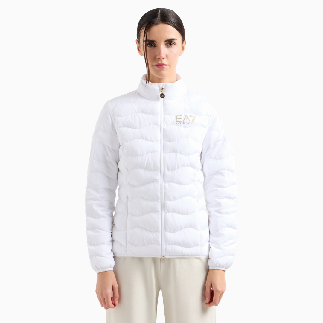 Дамско бяло яке EA7 Emporio Armani 8NTB21 TNF8Z