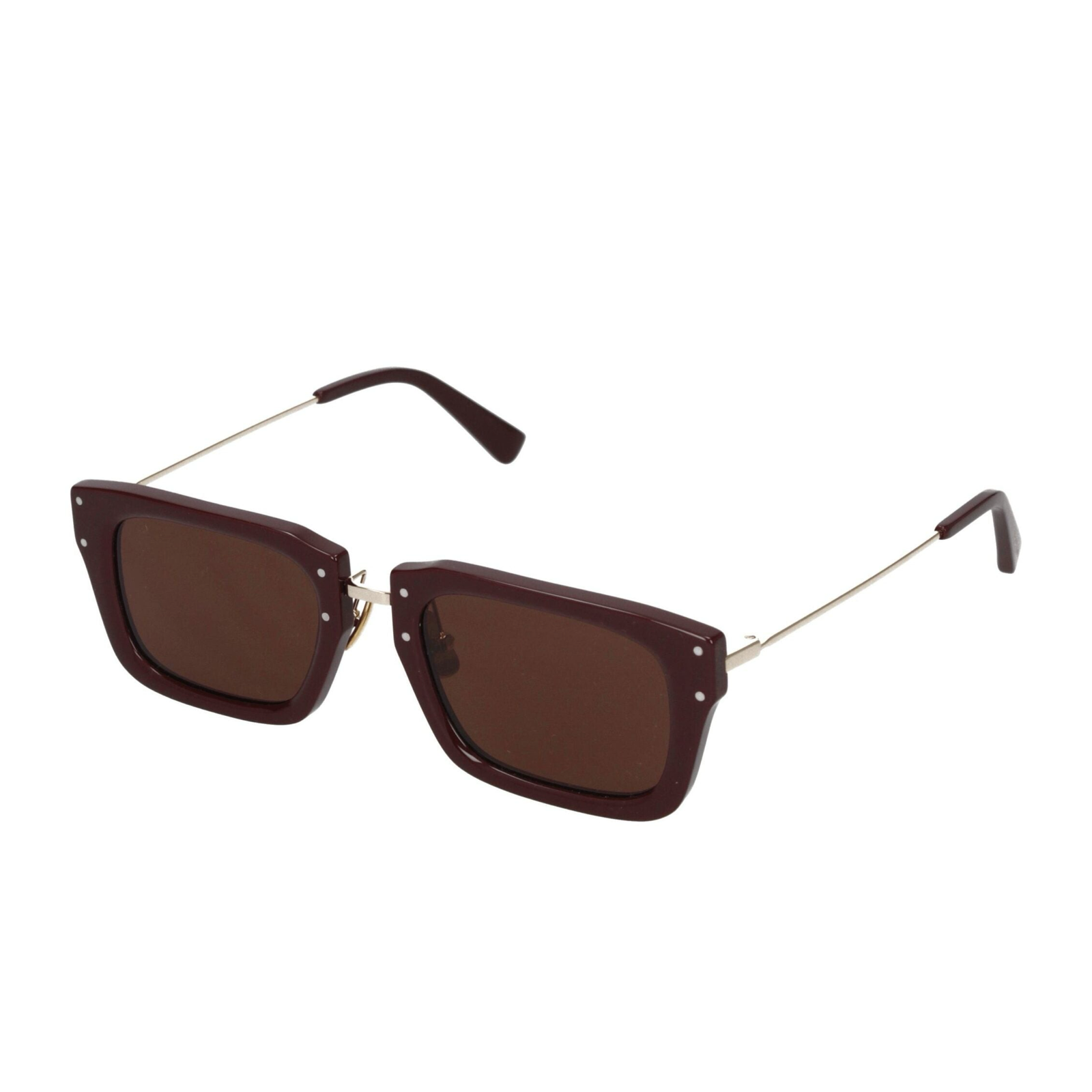 Jacquemus Brown Haircalf Sunglass