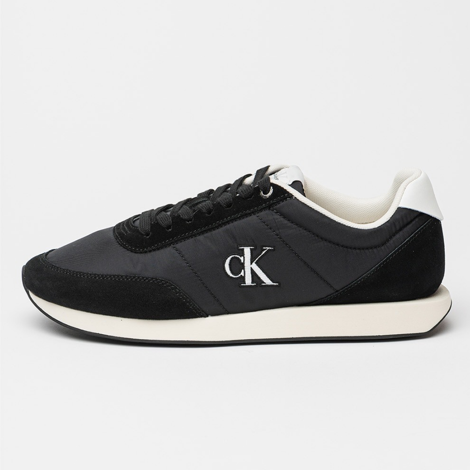 Мъжки маратонки Calvin Klein Retro Runner Men Sneakers YM0YM001361 0GM Lateral View
