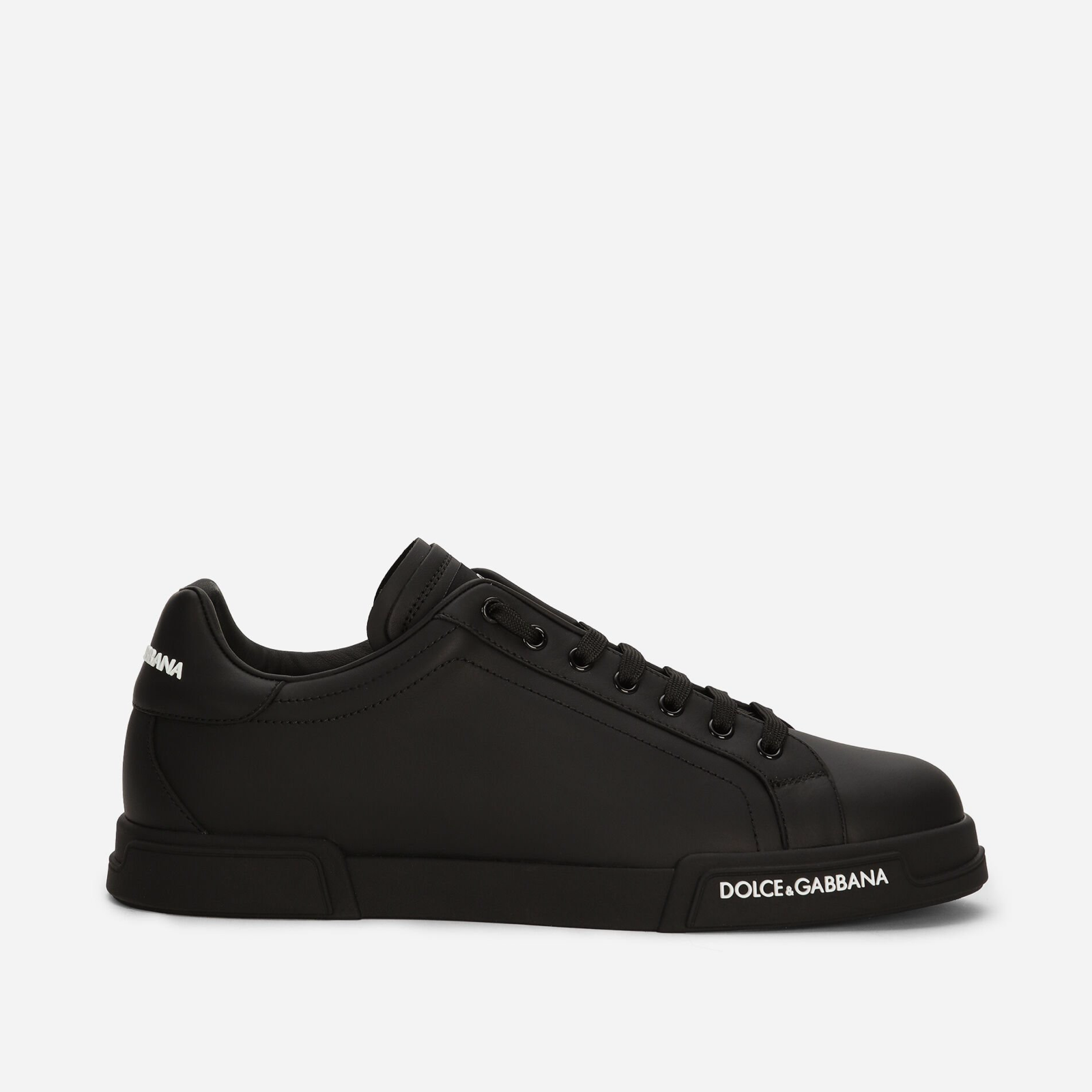 Мъжки черни кецове Dolce & Gabbana Portofino Men Sneakers