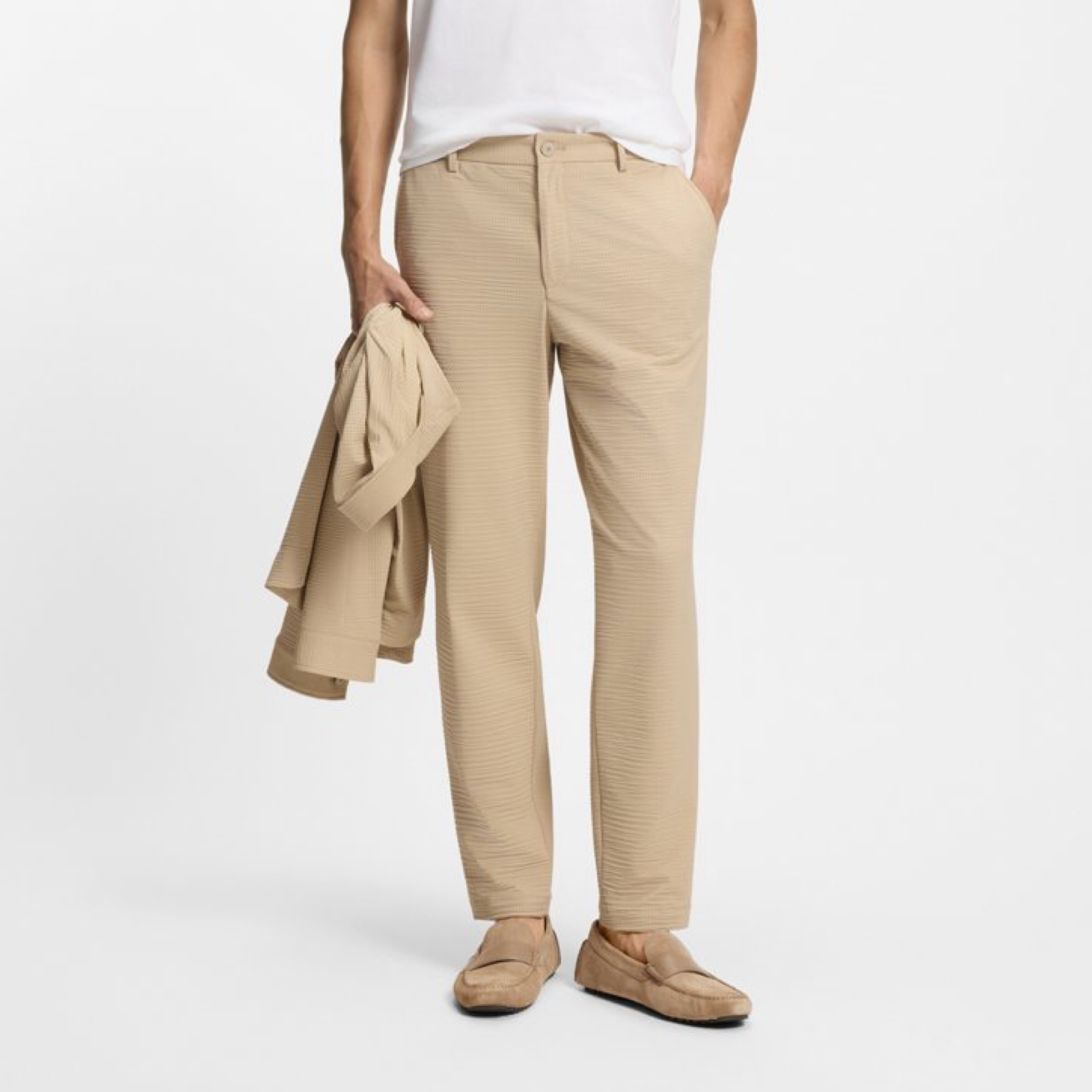 Мъжки мокасини Boss Men Moccasins 50538978 268 Model View
