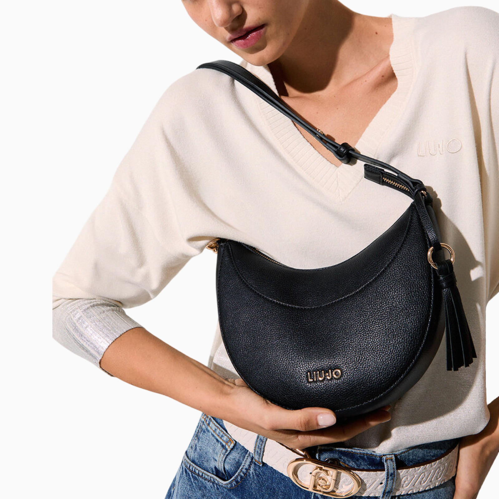 Дамска чанта Liu Jo Women Shoulder Bag AA6186 E1012 22222 Model View