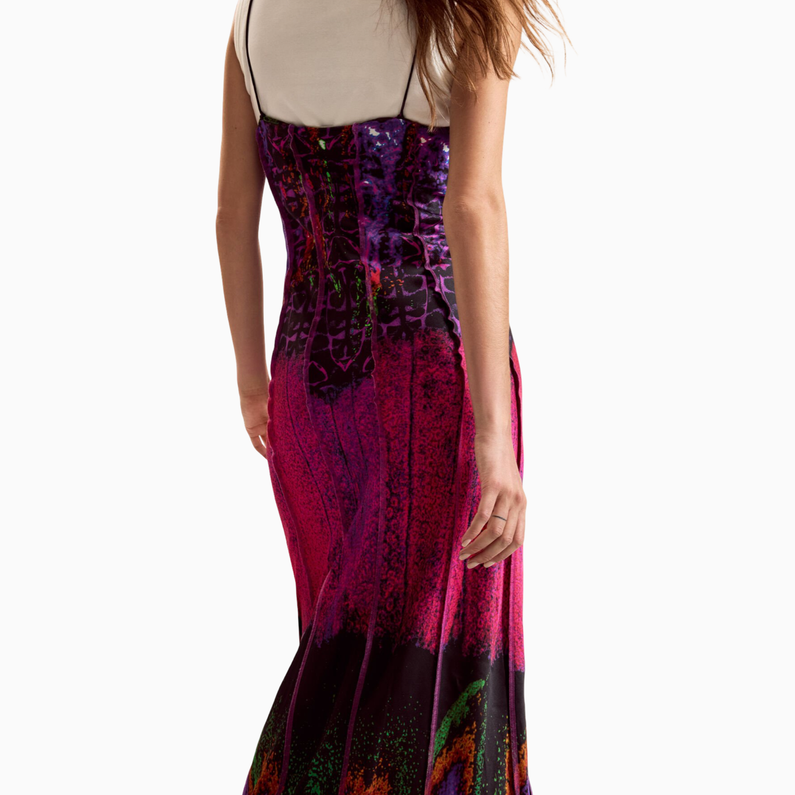 Дамска рокля Desigual by Mr. Christian Lacroix 26SWVW42 3062 Back View