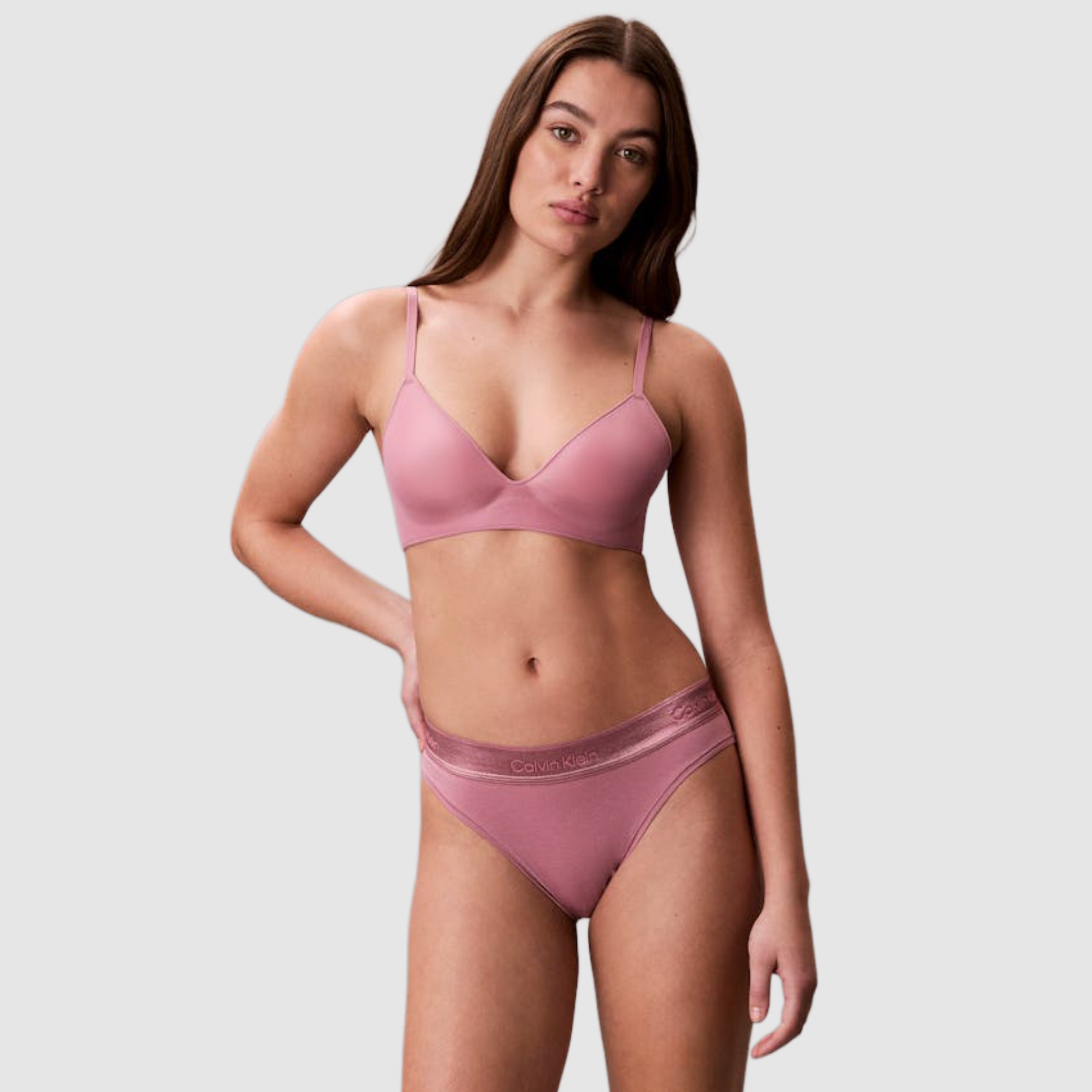 Дамско долнище на бански Calvin Klein women’s bottom swimwear QF8827 41I front view