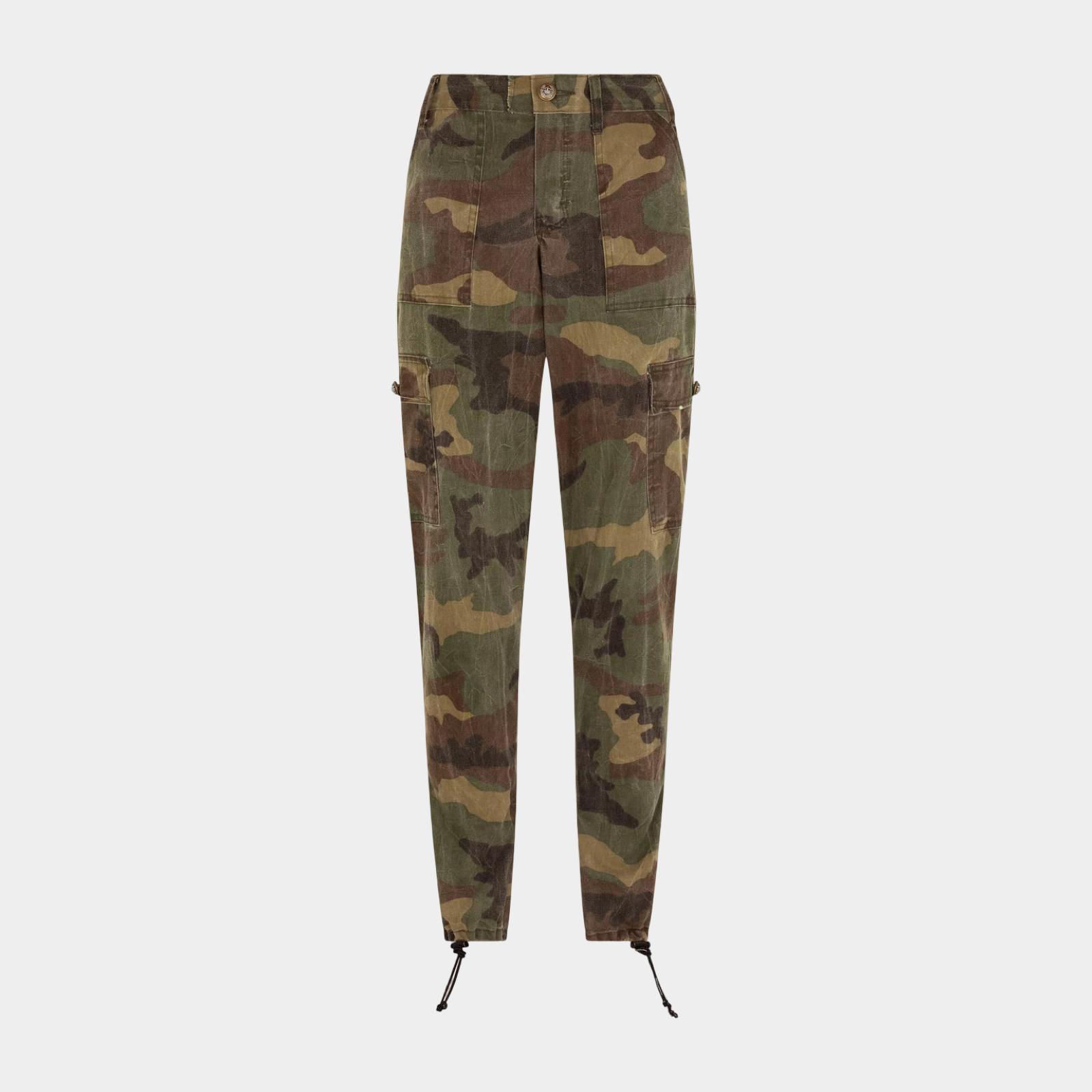Dolce & Gabbana Camouflage Cargo Pant FTCH0T GDAT4 S9000 Front View
