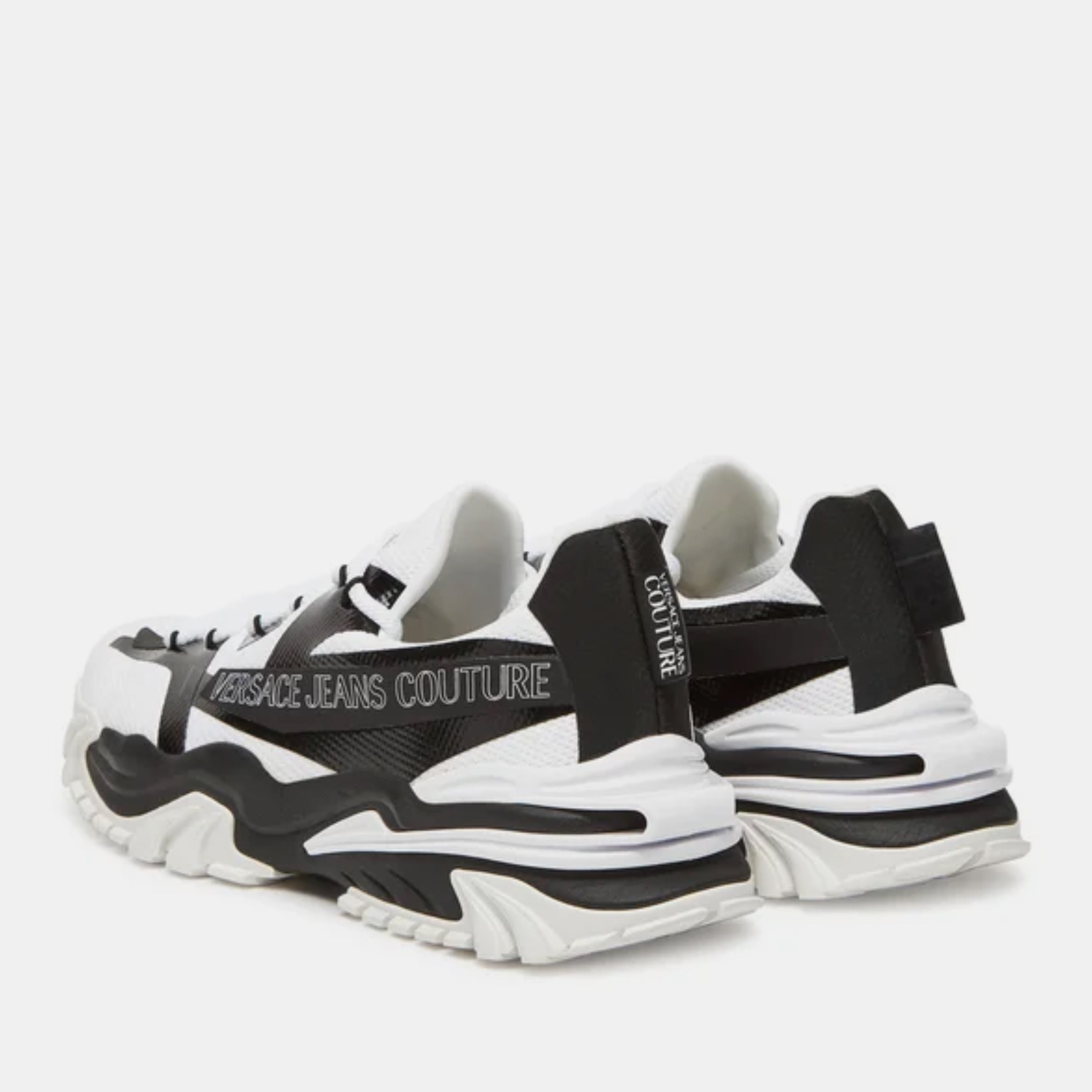 Мъжки маратонки Men’s sneakers Versace Jeans Couture 78YA3SI5 ZSC58 L02 White/Black heel view