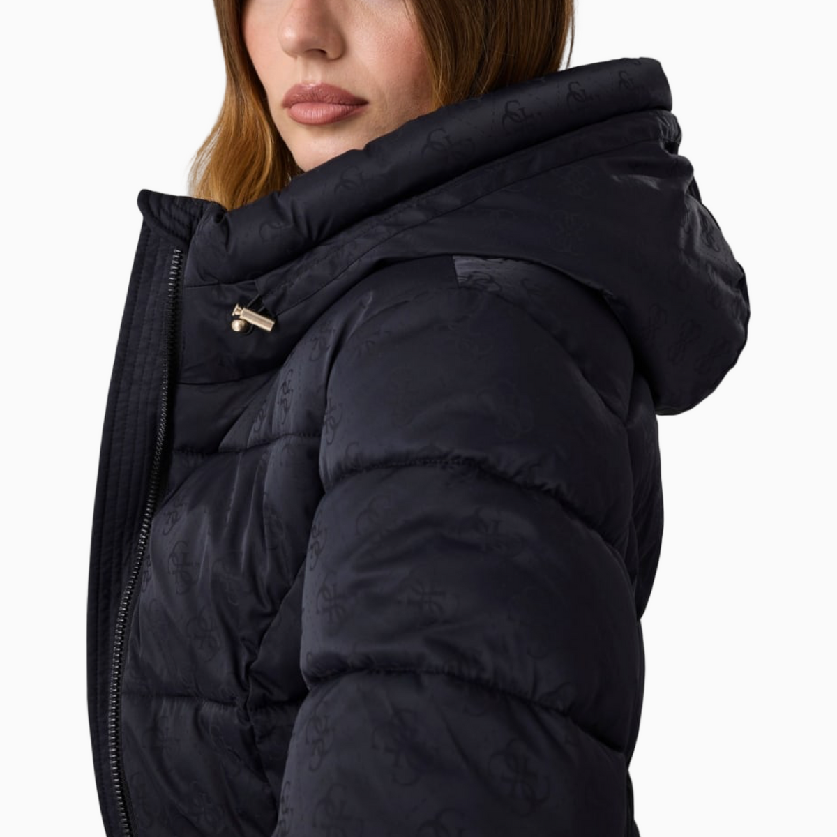 Дамско яке Guess Women Jacket W6BL50W4144 JBLK Close-Up