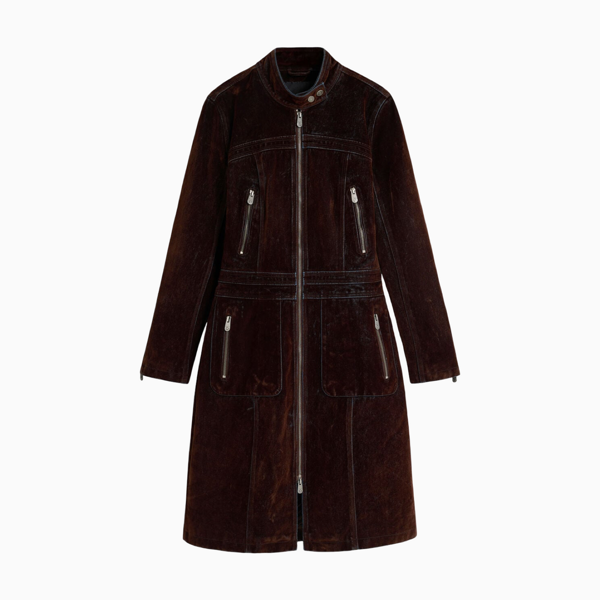 Дамско палто Desigual Women Coat 26WWEW20 6044 Front View