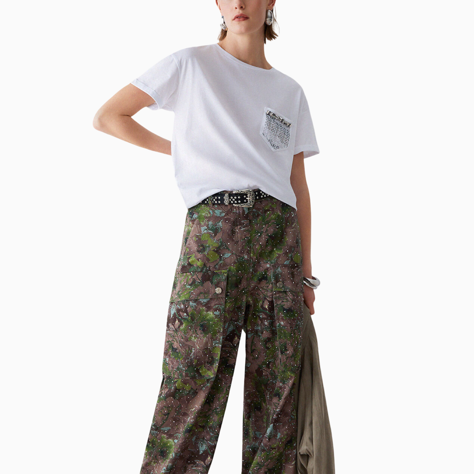 Дамска тениска Liu Jo Women T-shirt WA6372 JS923 P9444 Front View