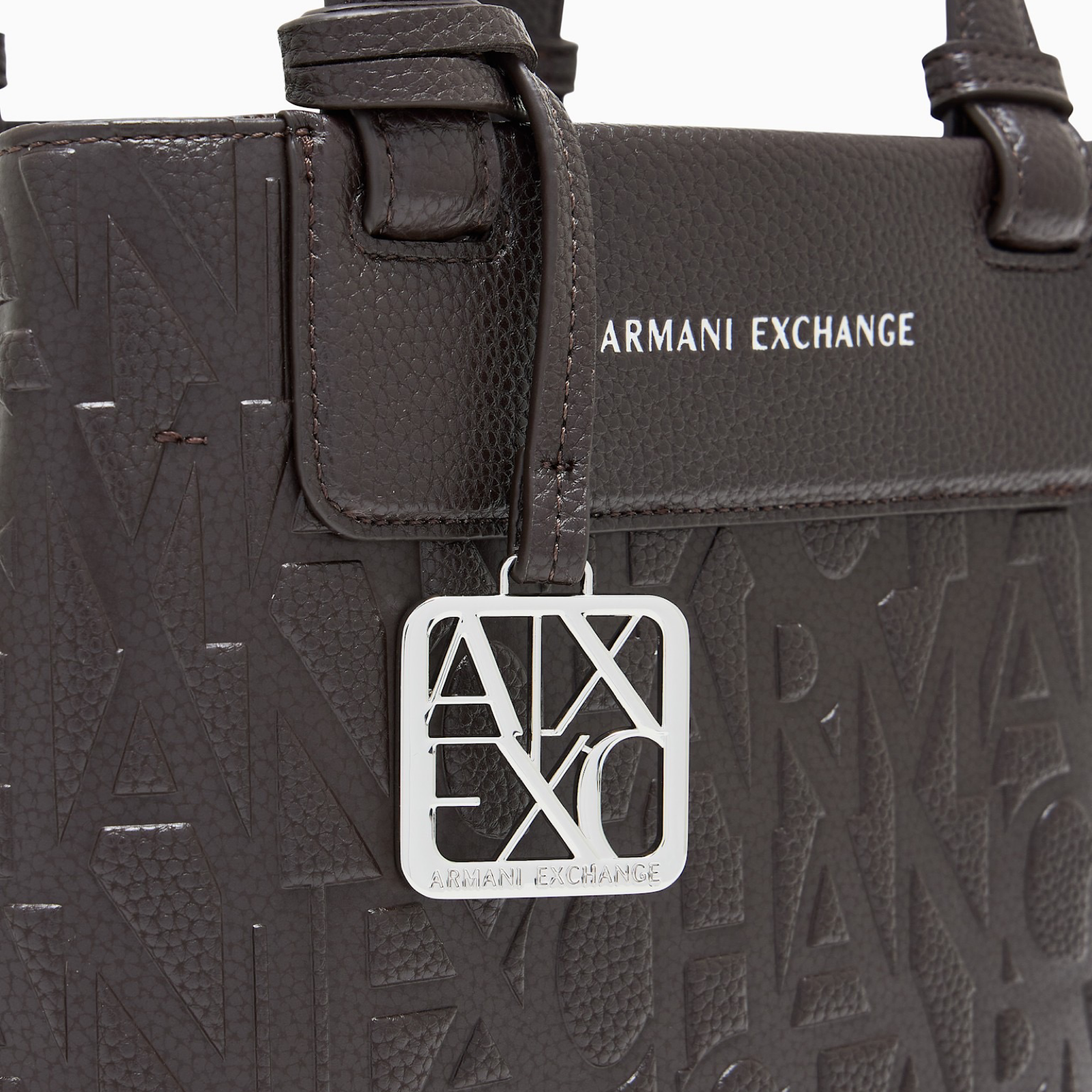 Дамска кафява чанта Armani Exchange Women Handbag XW001576 AF15774 U6032  Close-Up
