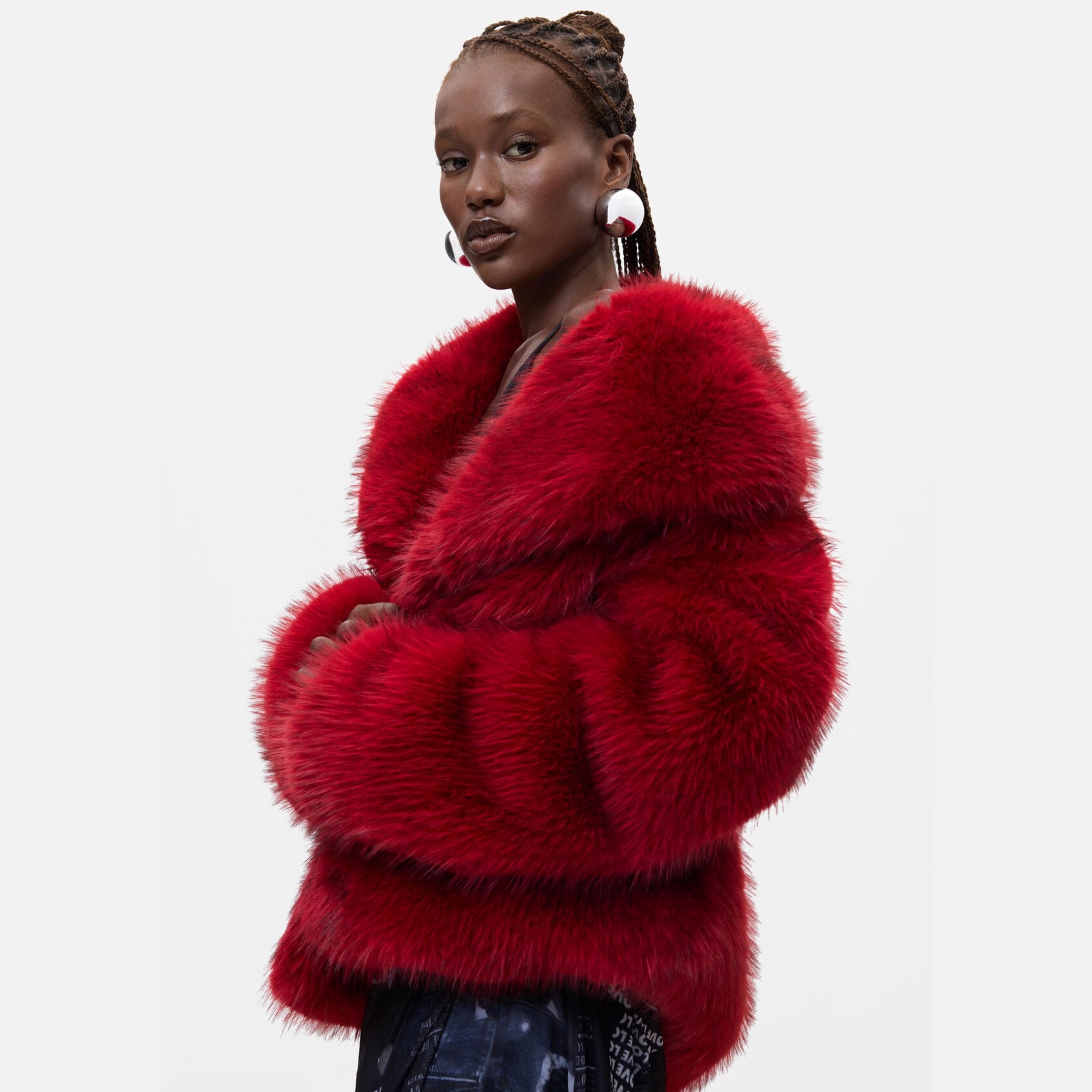 Дамско палто Desigual women’s coat 26WWEW55 3029 side view
