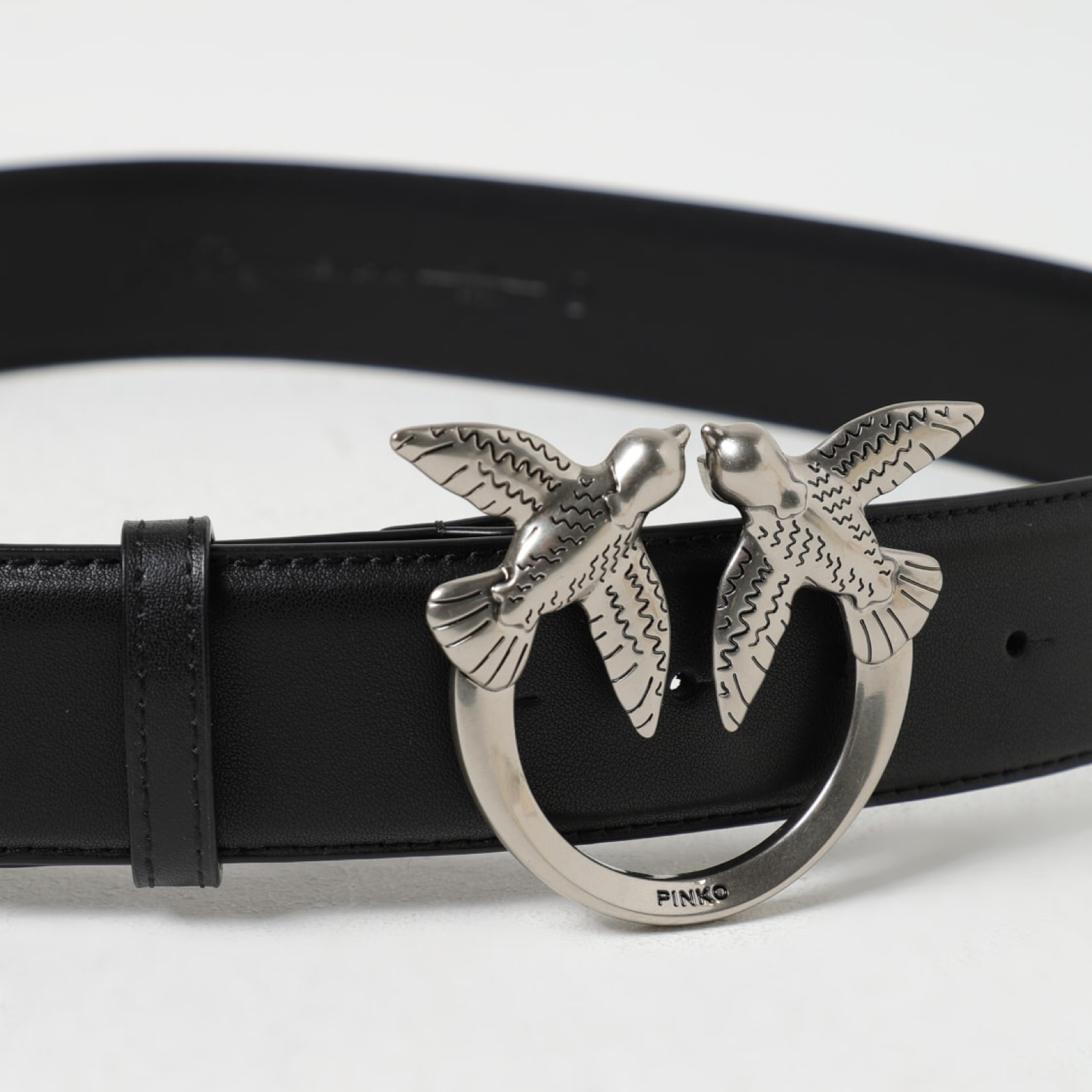 Дамски колан Pinko Love Birds Women Belt 100120A0F1 Z99O Close-Up