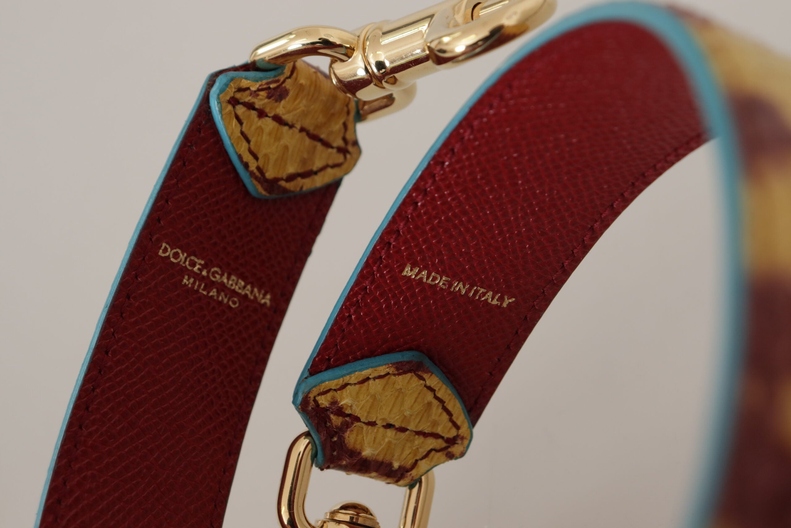 Елегантна кожена каишка за чанта Dolce &amp; Gabbana Ayers