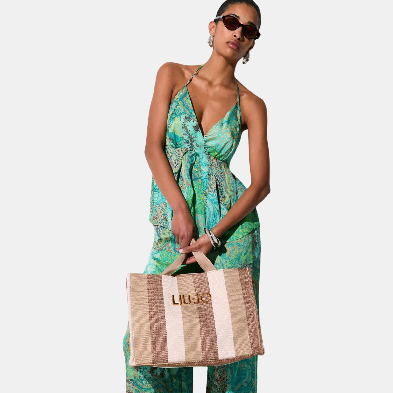 Дамска шопинг чанта Liu Jo Women Tote Bag 2A6026 T2176 00133 Model View